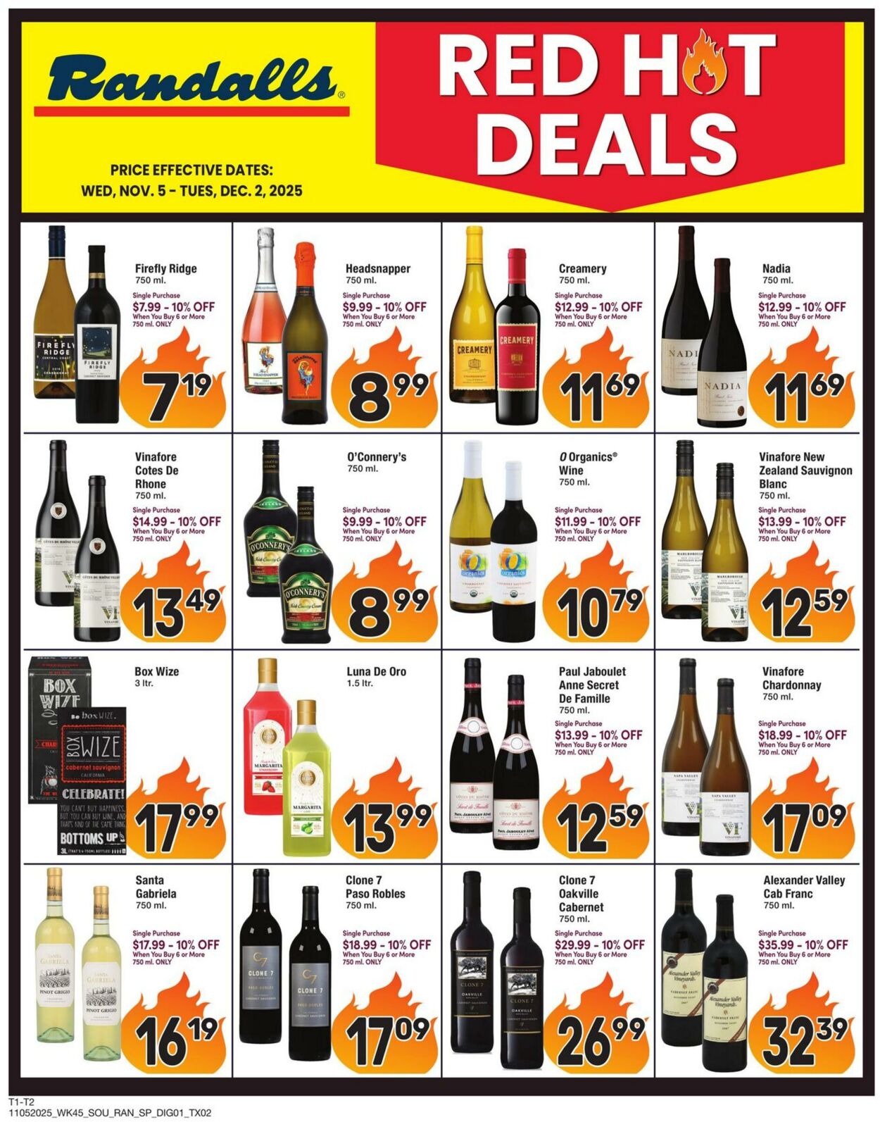 Weekly ad Randalls 11/05/2025 - 12/02/2025
