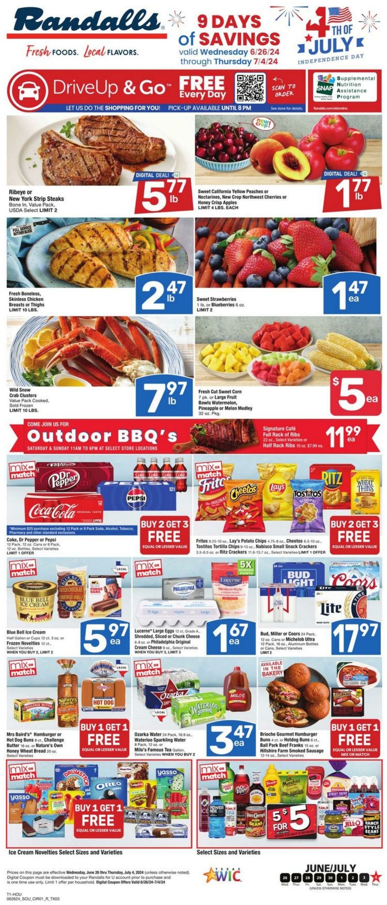 Randalls Promotional weekly ads