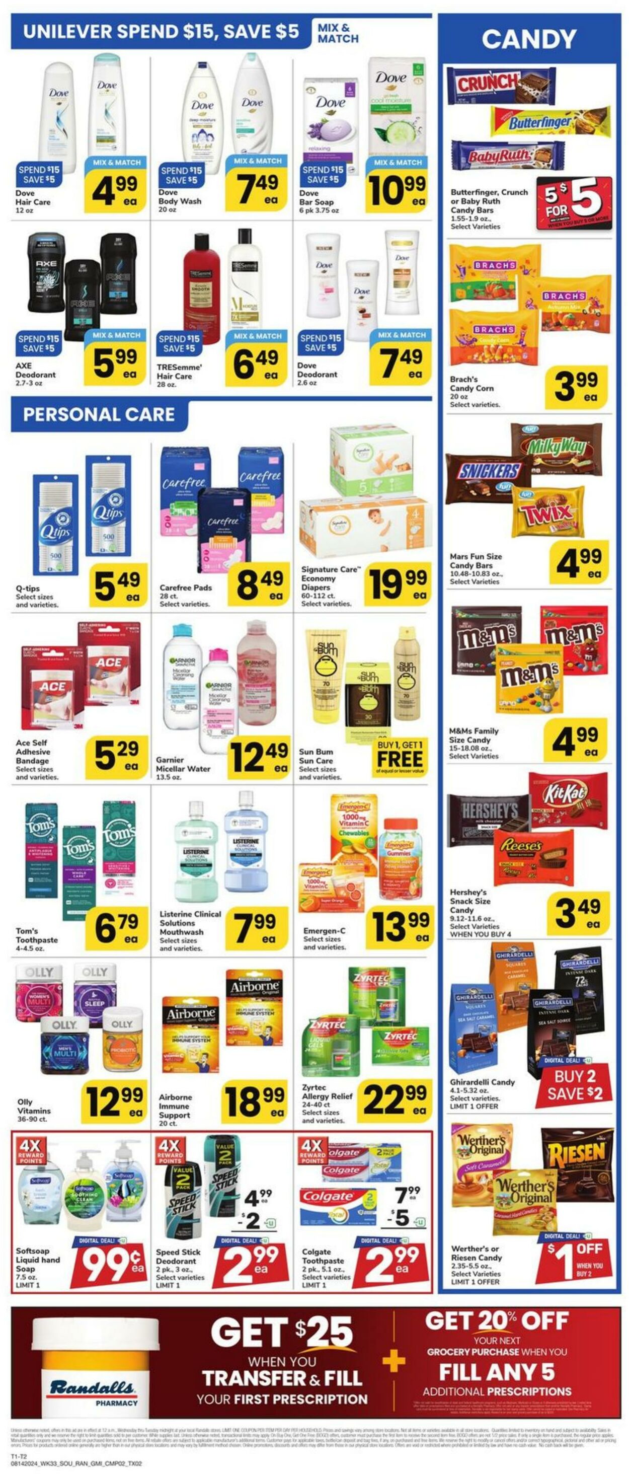 Weekly ad Randalls 08/14/2024 - 08/20/2024