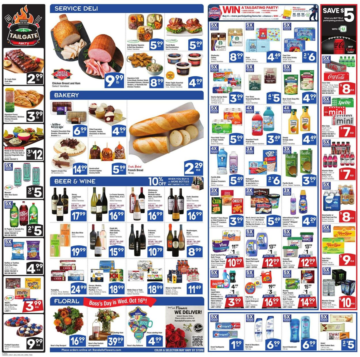 Weekly ad Randalls 10/09/2024 - 10/15/2024