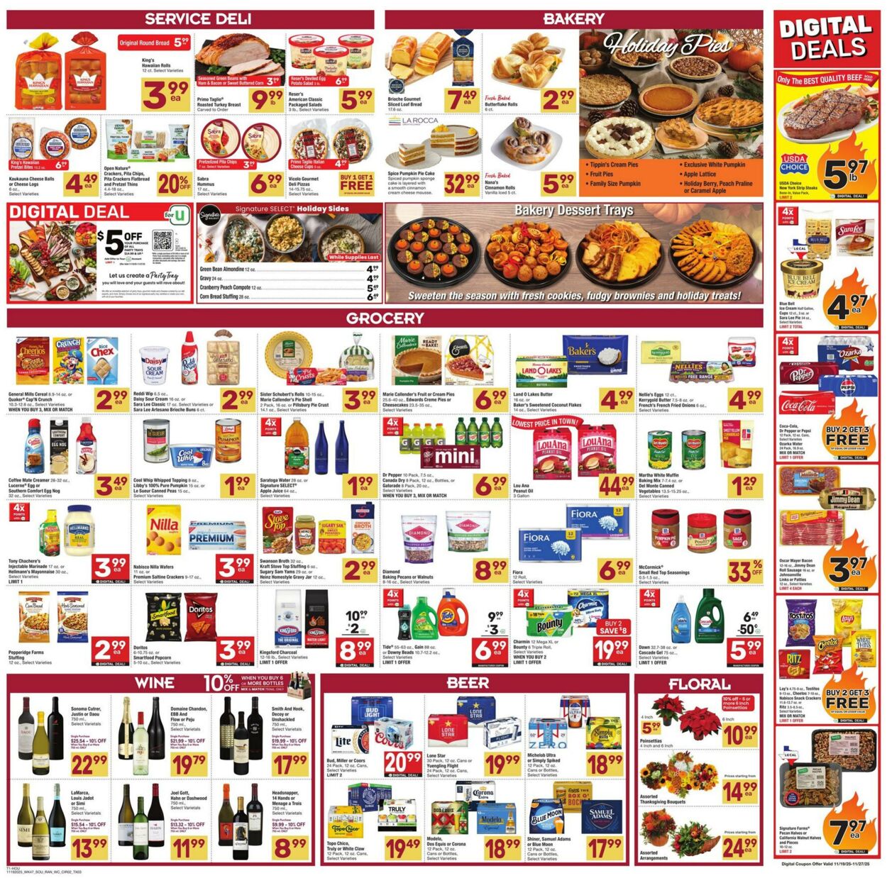 Weekly ad Randalls 11/19/2025 - 11/27/2025