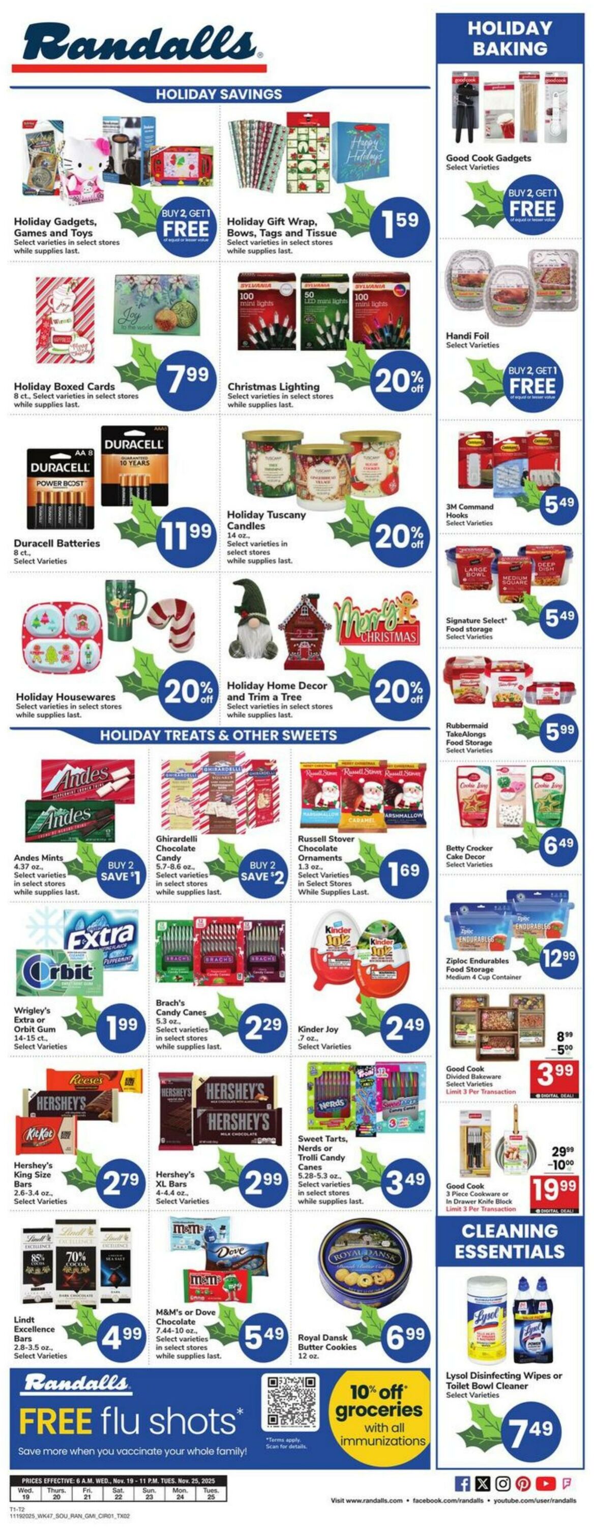 Weekly ad Randalls 11/19/2025 - 11/27/2025