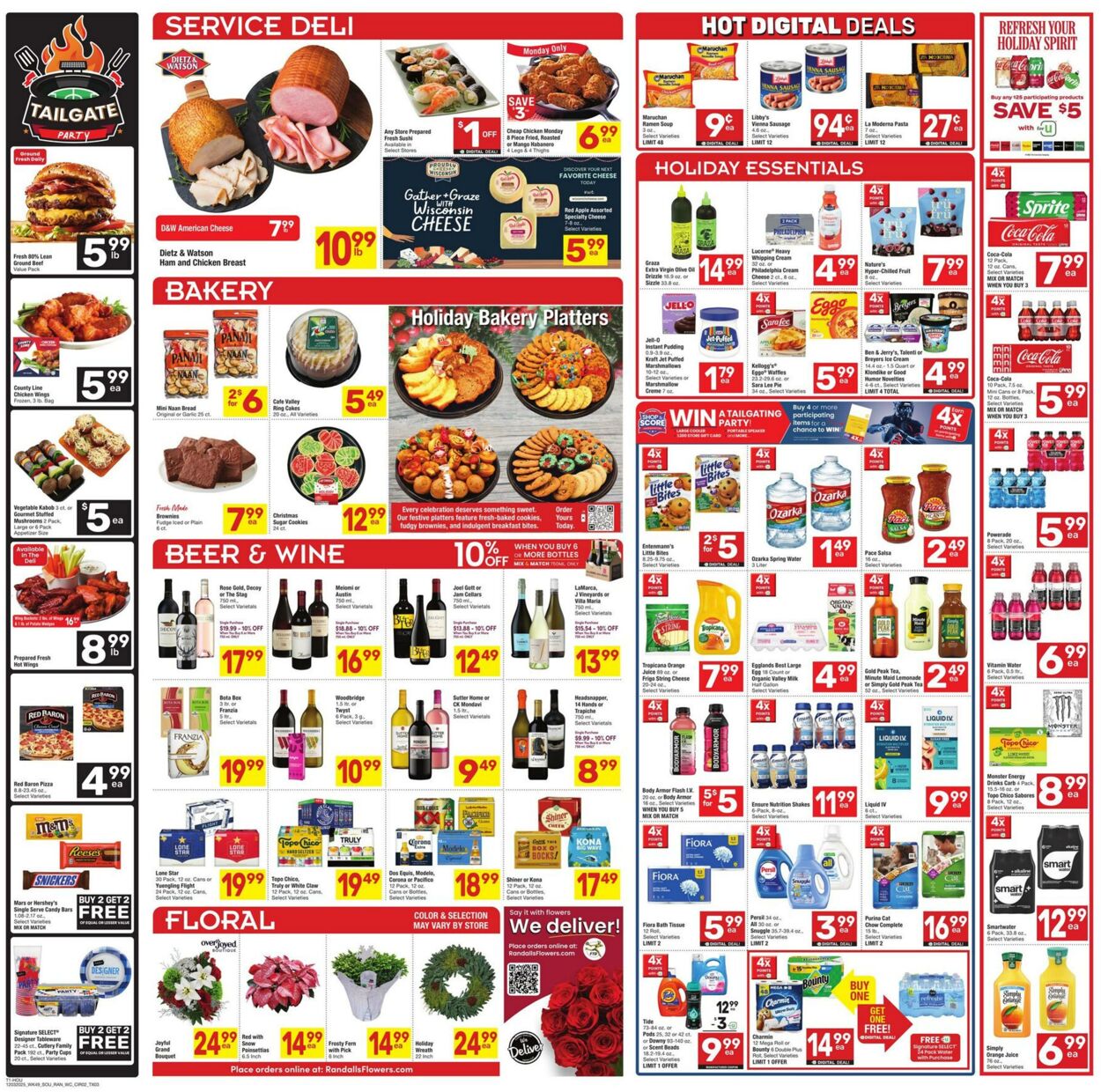 Weekly ad Randalls 12/03/2025 - 12/09/2025