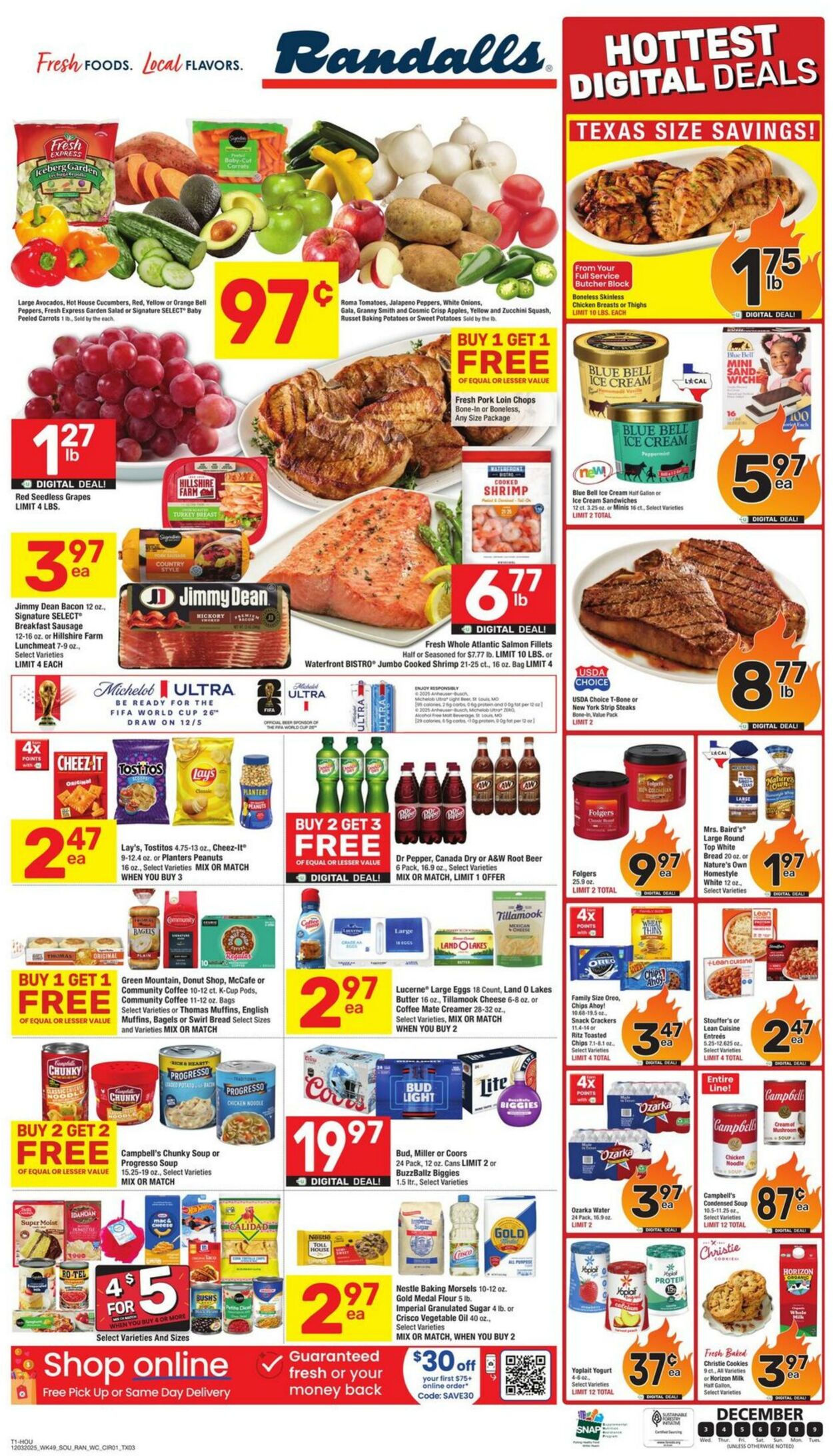 Weekly ad Randalls 12/03/2025 - 12/09/2025