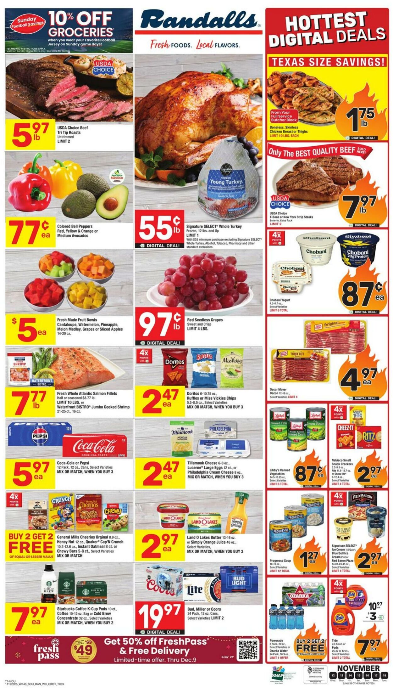 Weekly ad Randalls 11/12/2025 - 11/18/2025