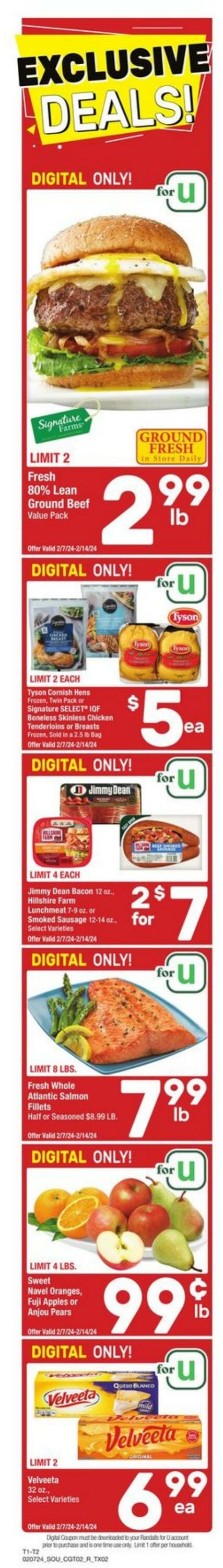 Weekly ad Randalls 02/07/2024 - 02/14/2024