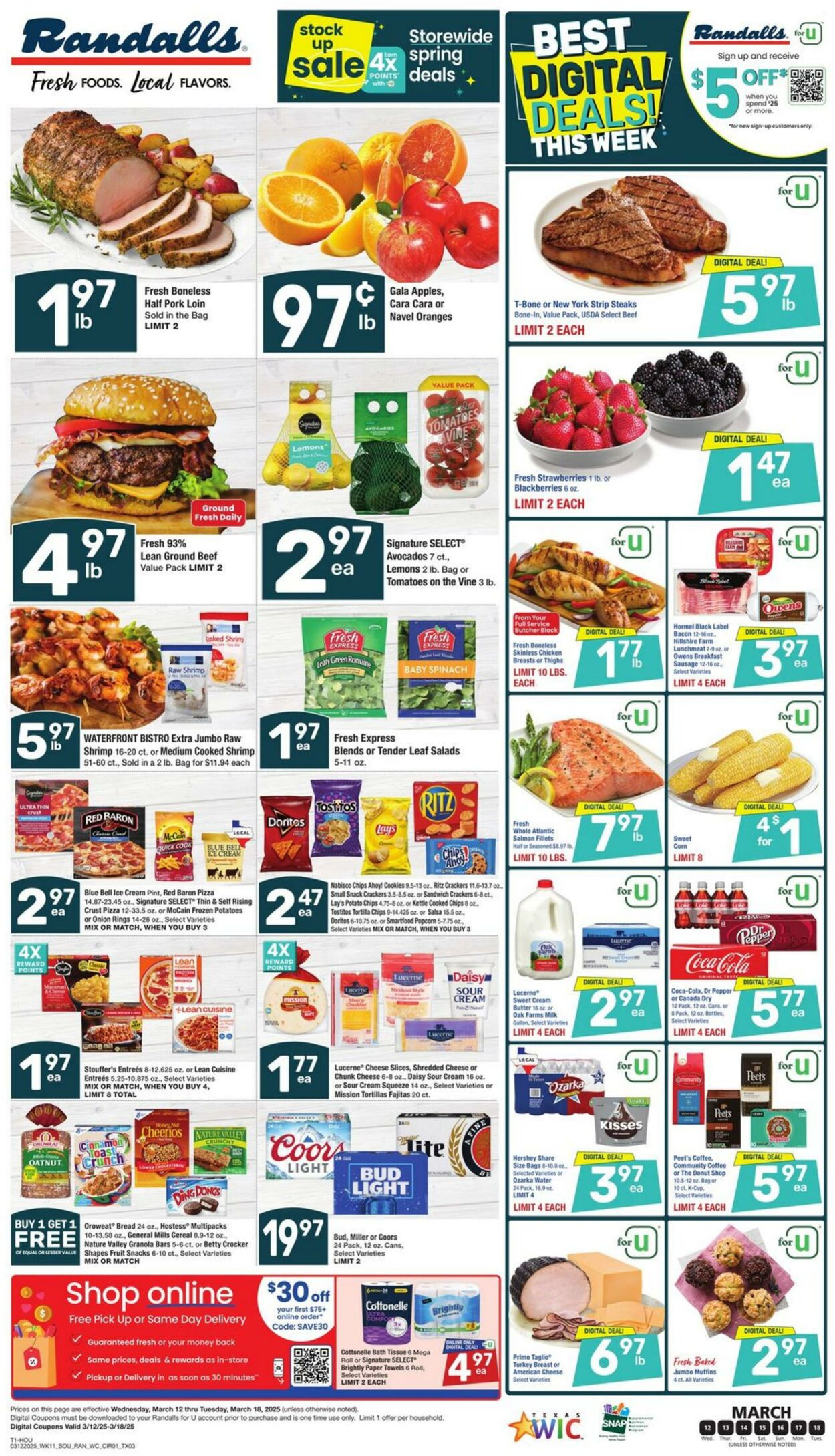 Randalls Promotional weekly ads