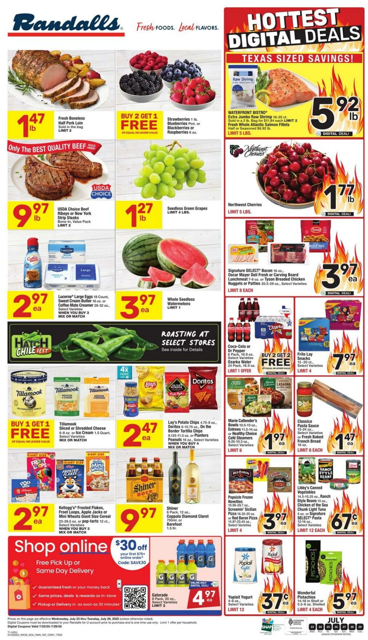 Weekly ad Randalls 07/23/2025 - 07/29/2025