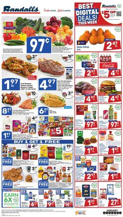 Weekly ad Randalls 01/22/2025 - 01/28/2025