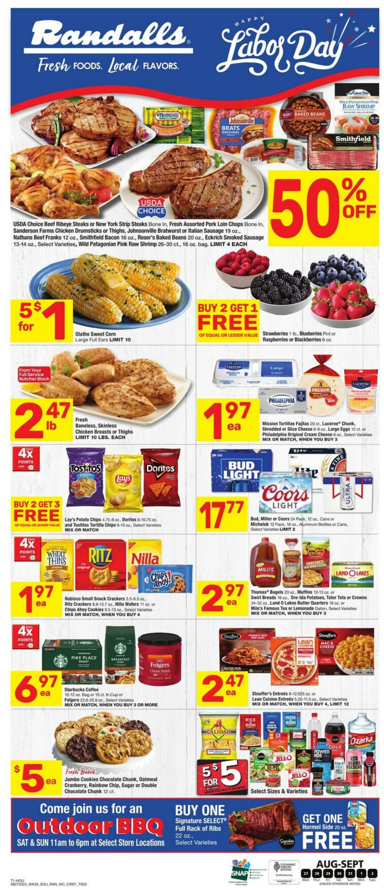 Weekly ad Randalls 08/27/2025 - 09/02/2025