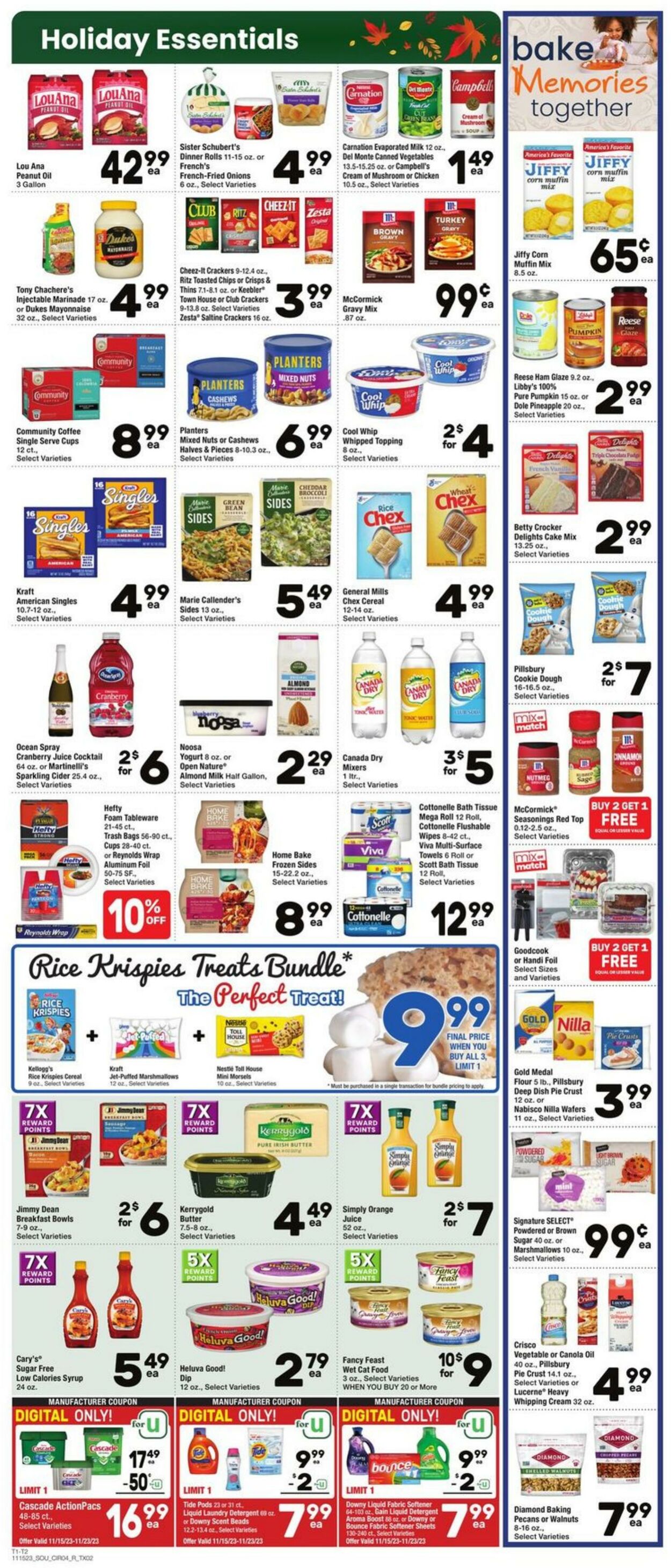 Weekly ad Randalls 11/15/2023 - 11/23/2023