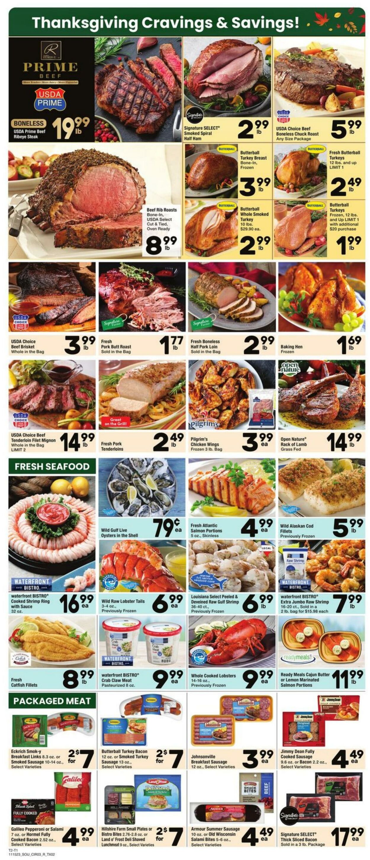 Weekly ad Randalls 11/15/2023 - 11/23/2023