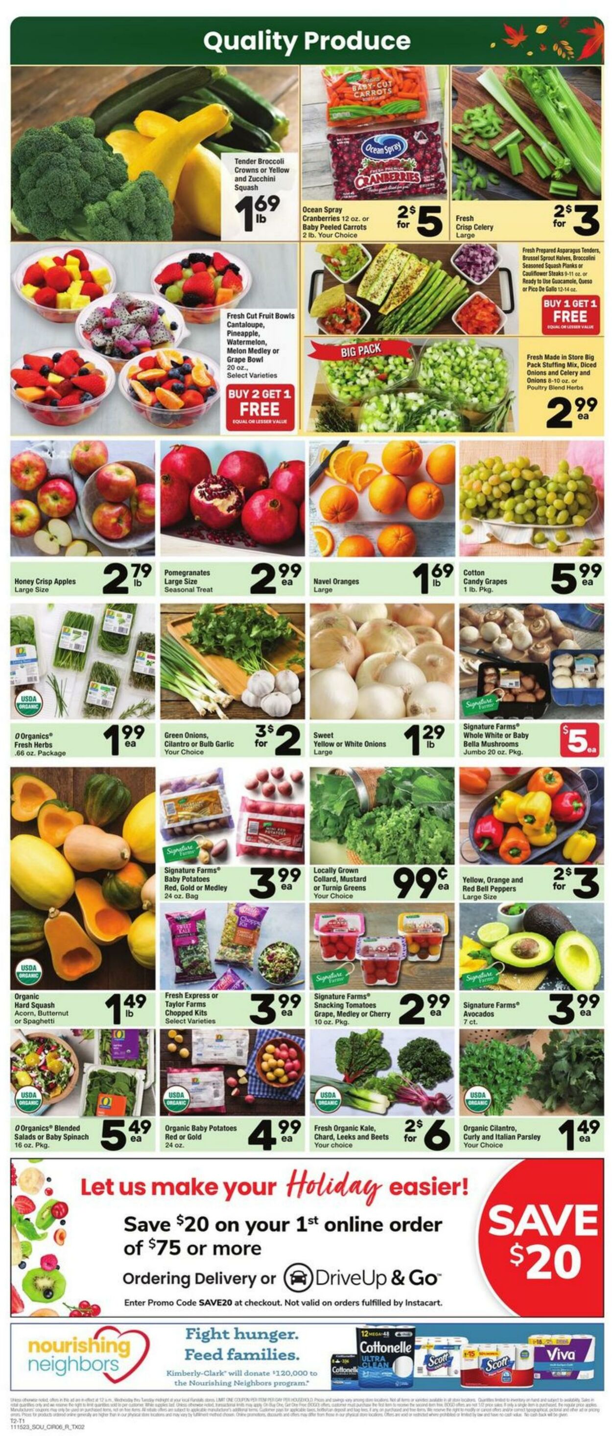 Weekly ad Randalls 11/15/2023 - 11/23/2023