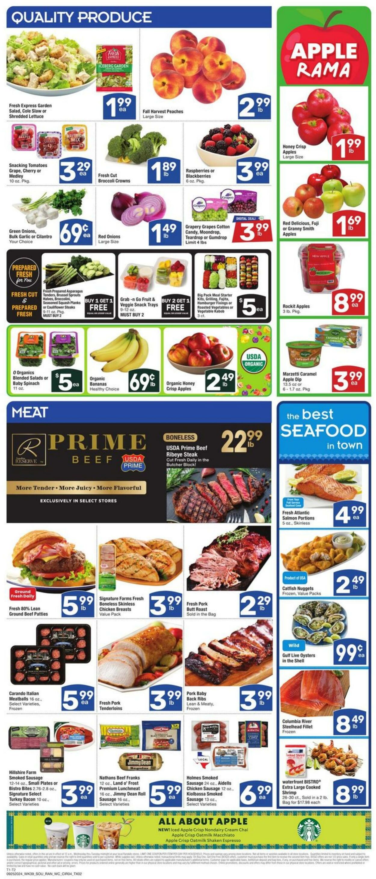 Weekly ad Randalls 09/25/2024 - 10/01/2024