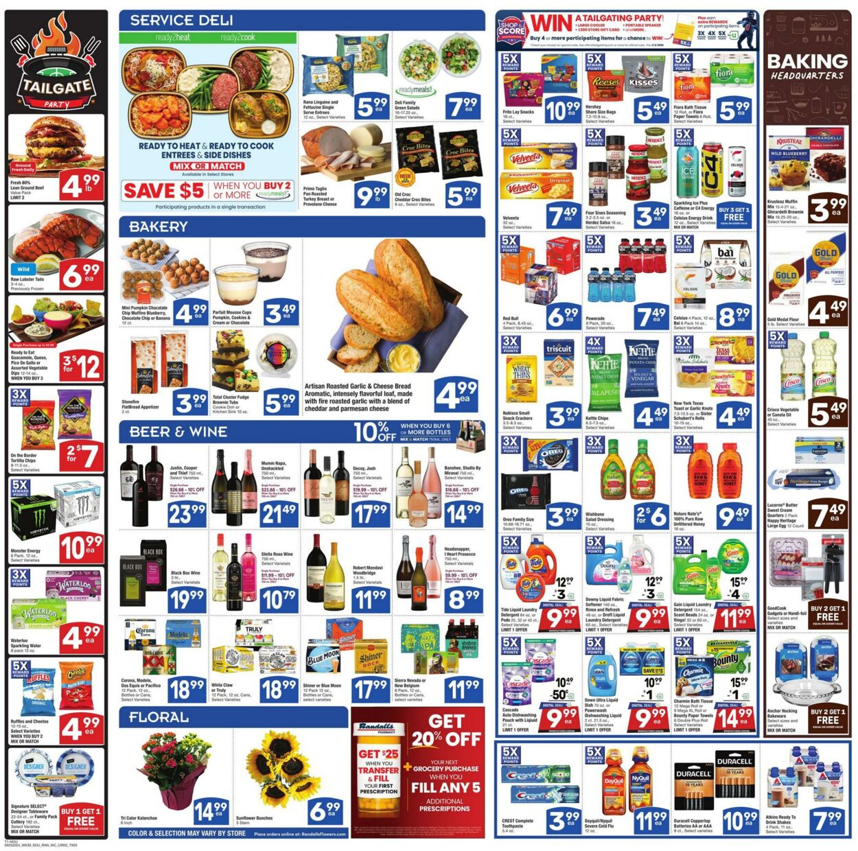 Weekly ad Randalls 09/25/2024 - 10/01/2024