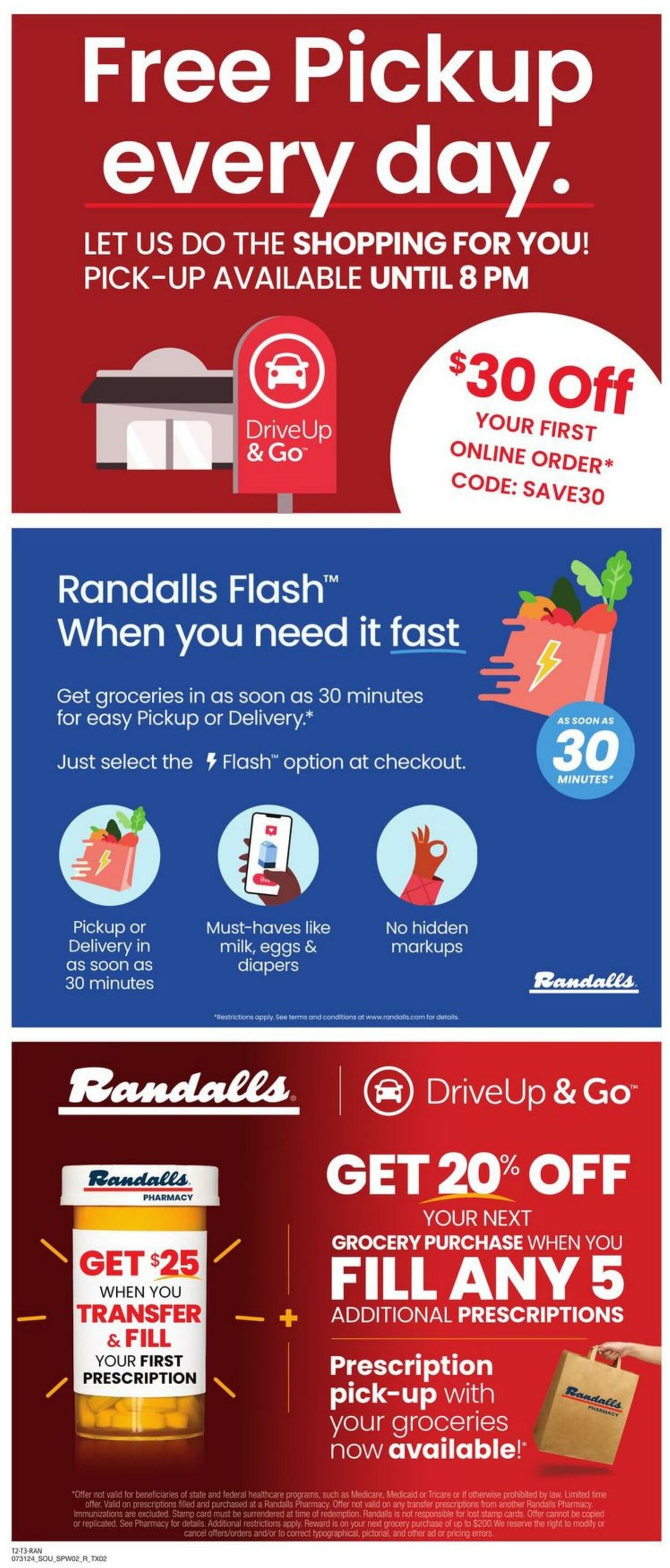 Weekly ad Randalls 07/31/2024 - 08/06/2024