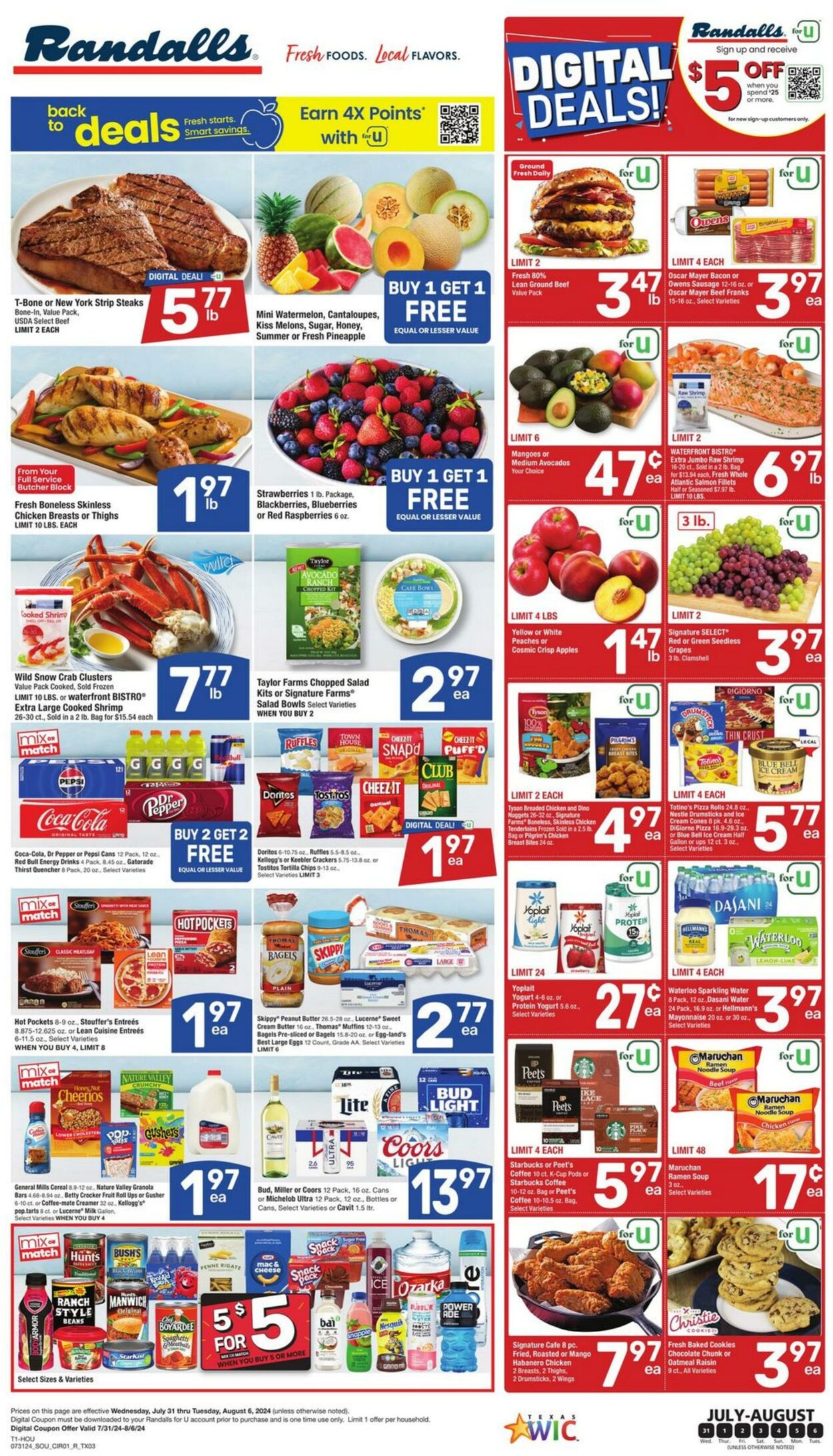 Weekly ad Randalls 07/31/2024 - 08/06/2024