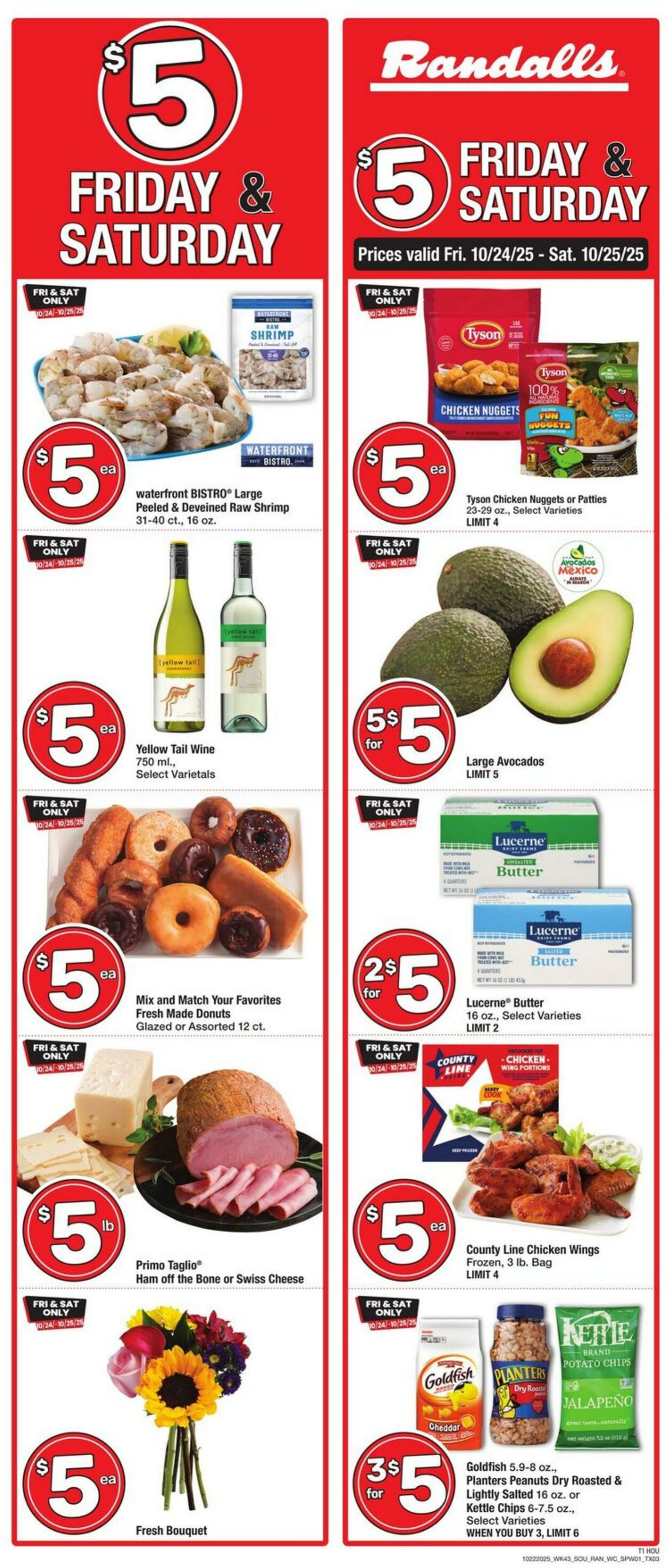 Weekly ad Randalls 10/22/2025 - 10/28/2025