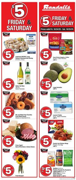 Weekly ad Randalls 10/22/2025 - 10/28/2025