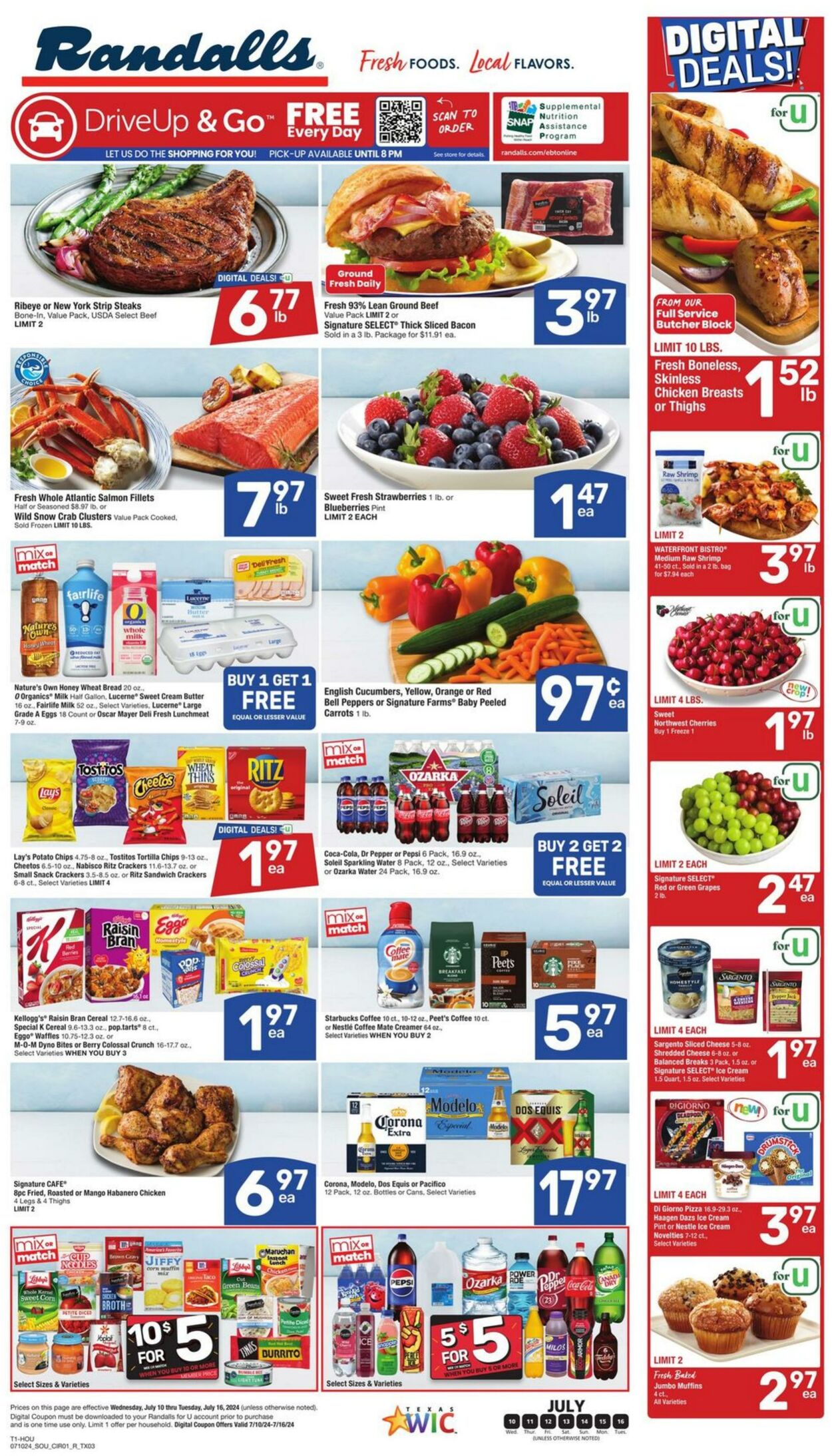 Weekly ad Randalls 07/10/2024 - 07/16/2024