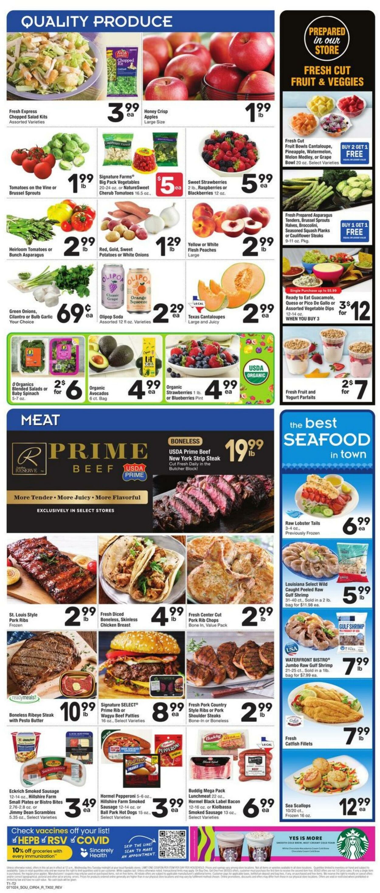 Weekly ad Randalls 07/10/2024 - 07/16/2024