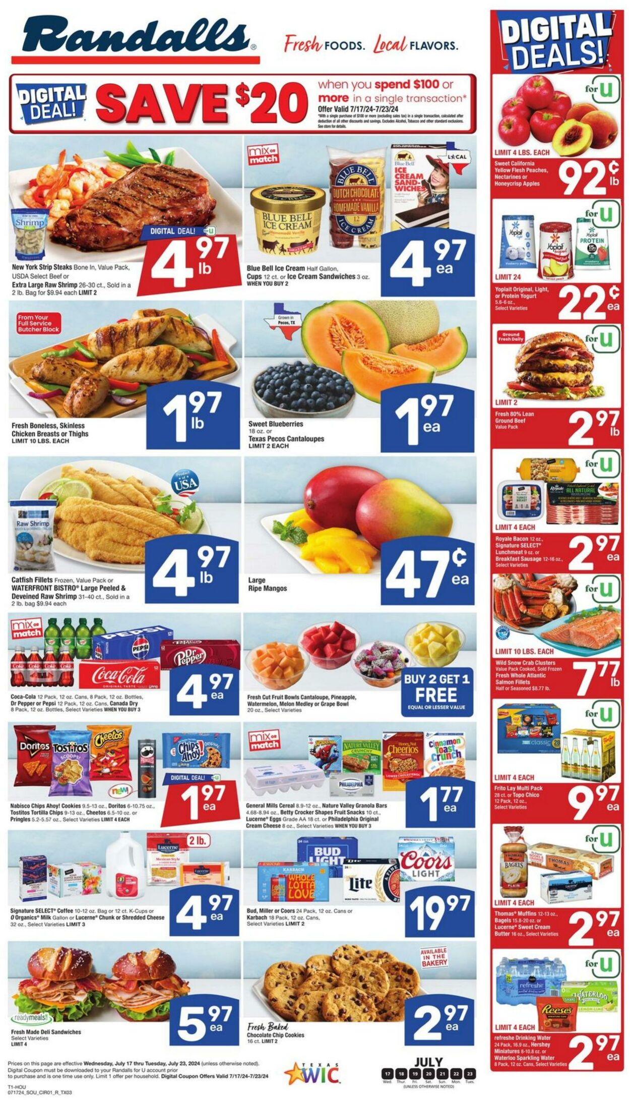 Weekly ad Randalls 07/17/2024 - 07/23/2024