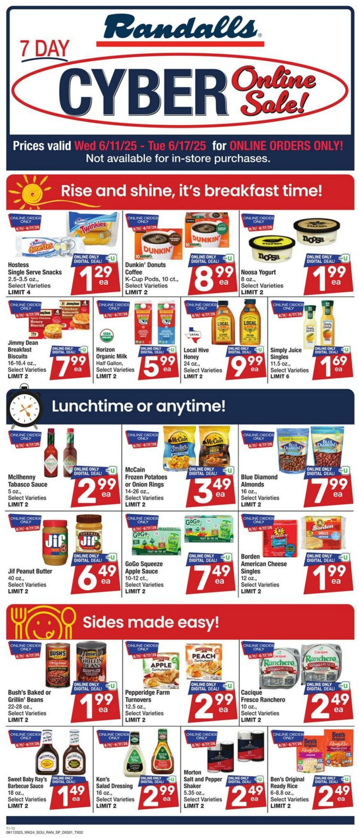 Weekly ad Randalls 06/11/2025 - 06/17/2025