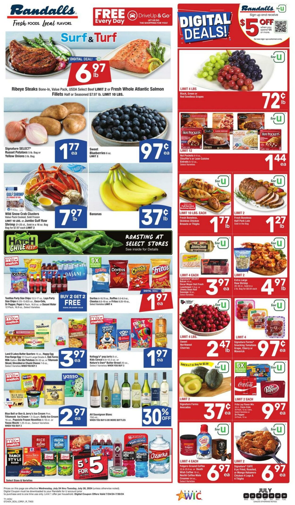 Weekly ad Randalls 07/24/2024 - 07/30/2024