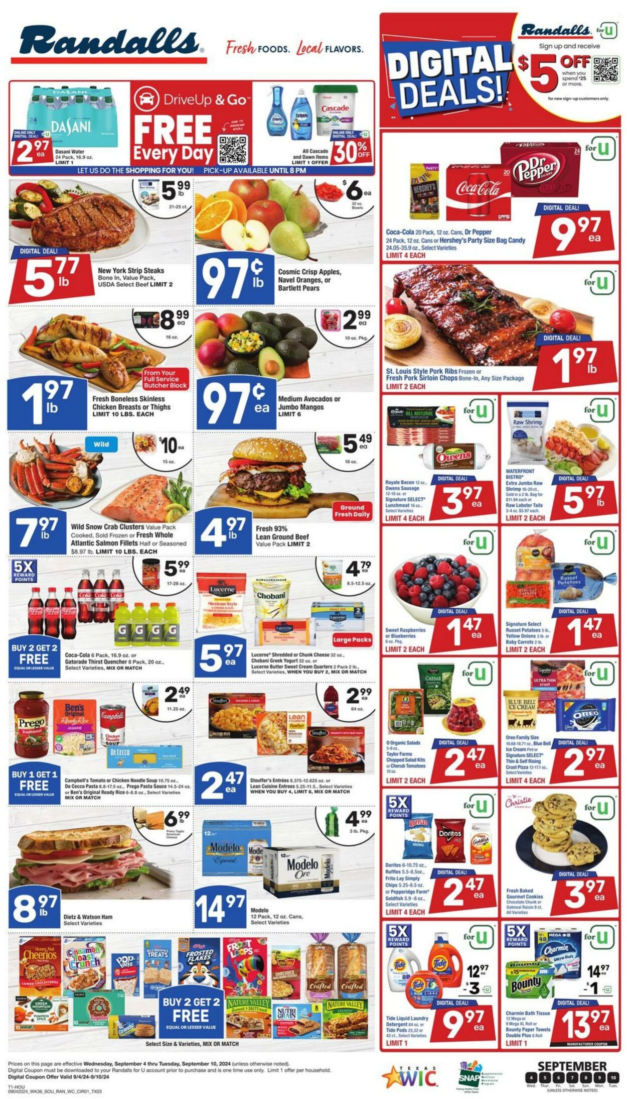 Weekly ad Randalls 09/04/2024 - 09/10/2024