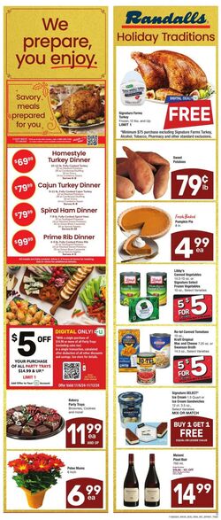 Weekly ad Randalls 10/23/2024 - 10/29/2024