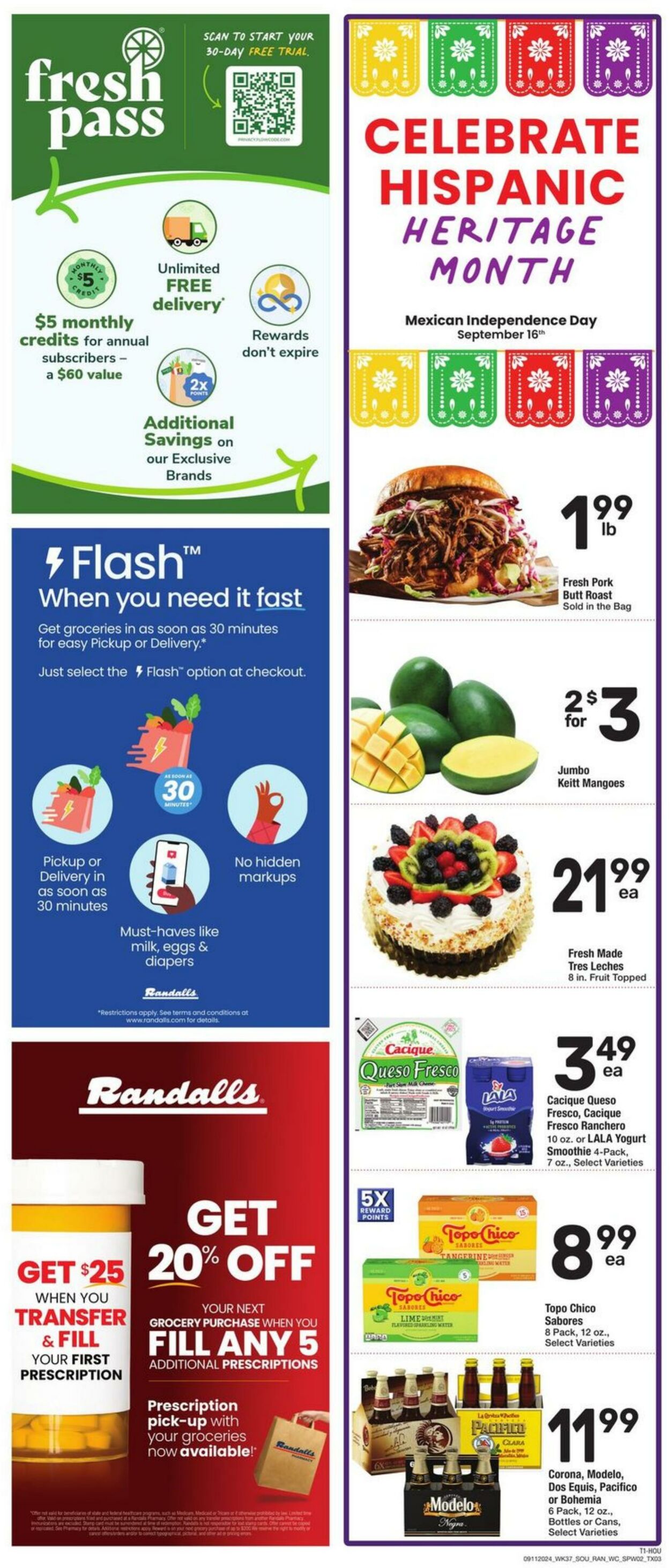 Weekly ad Randalls 09/11/2024 - 09/17/2024