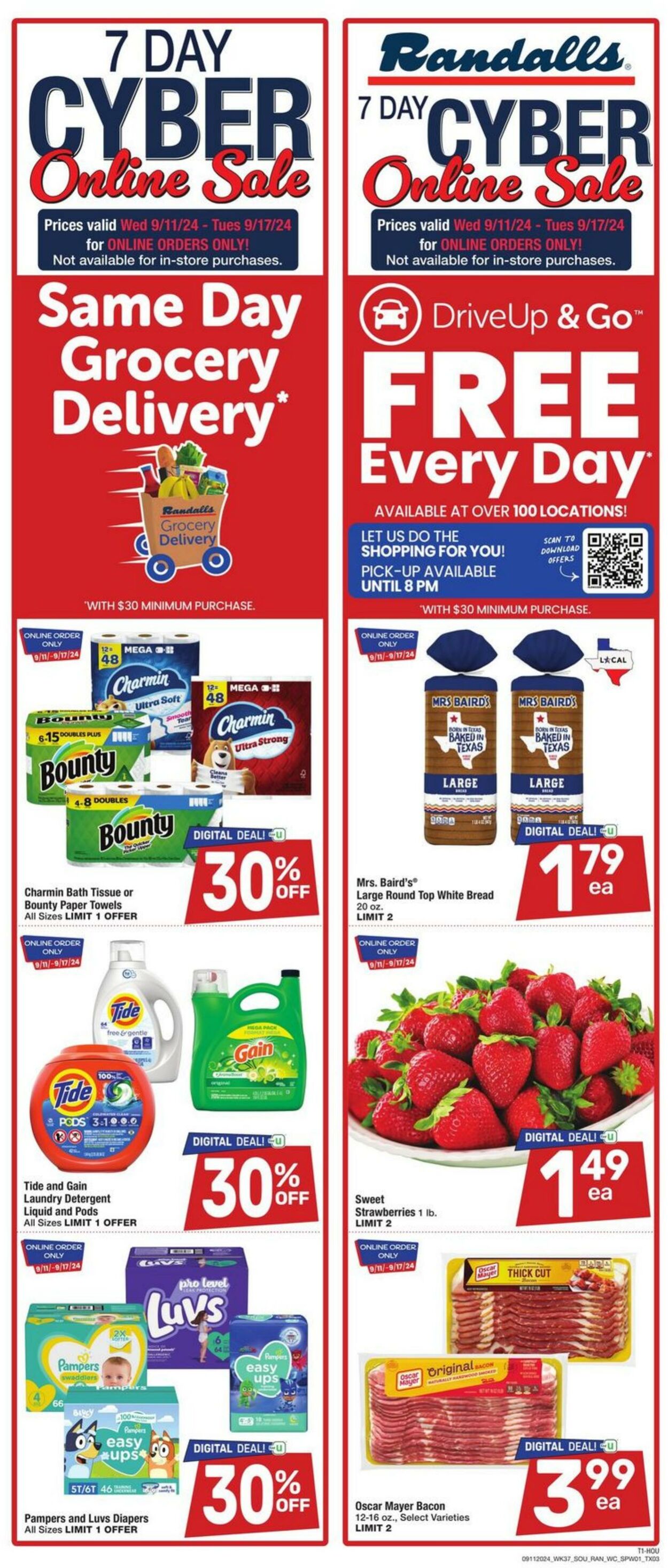 Weekly ad Randalls 09/11/2024 - 09/17/2024