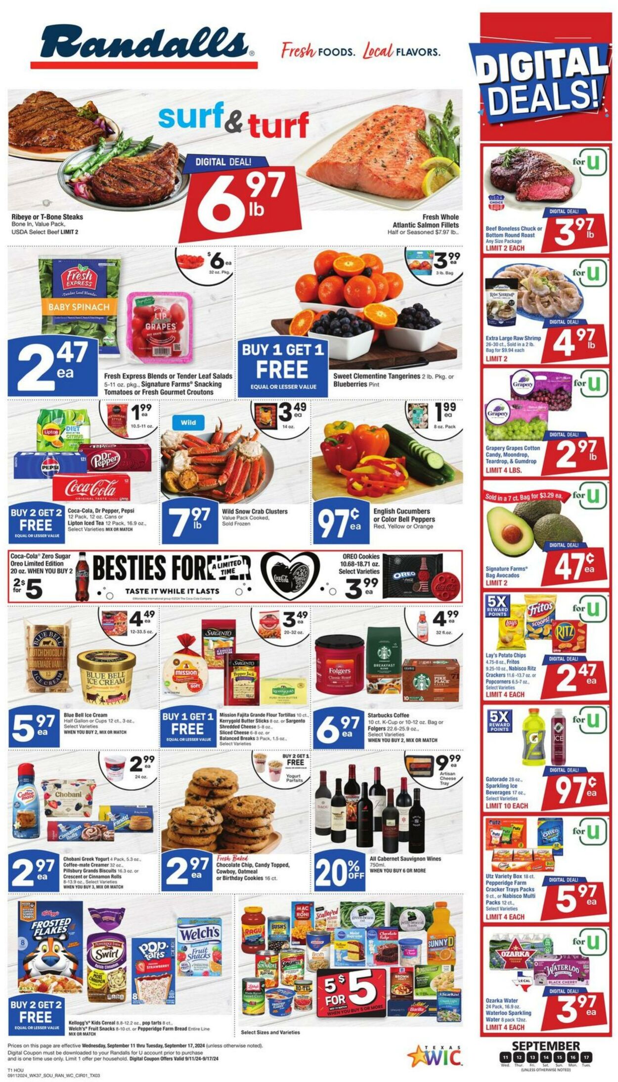 Weekly ad Randalls 09/11/2024 - 09/17/2024