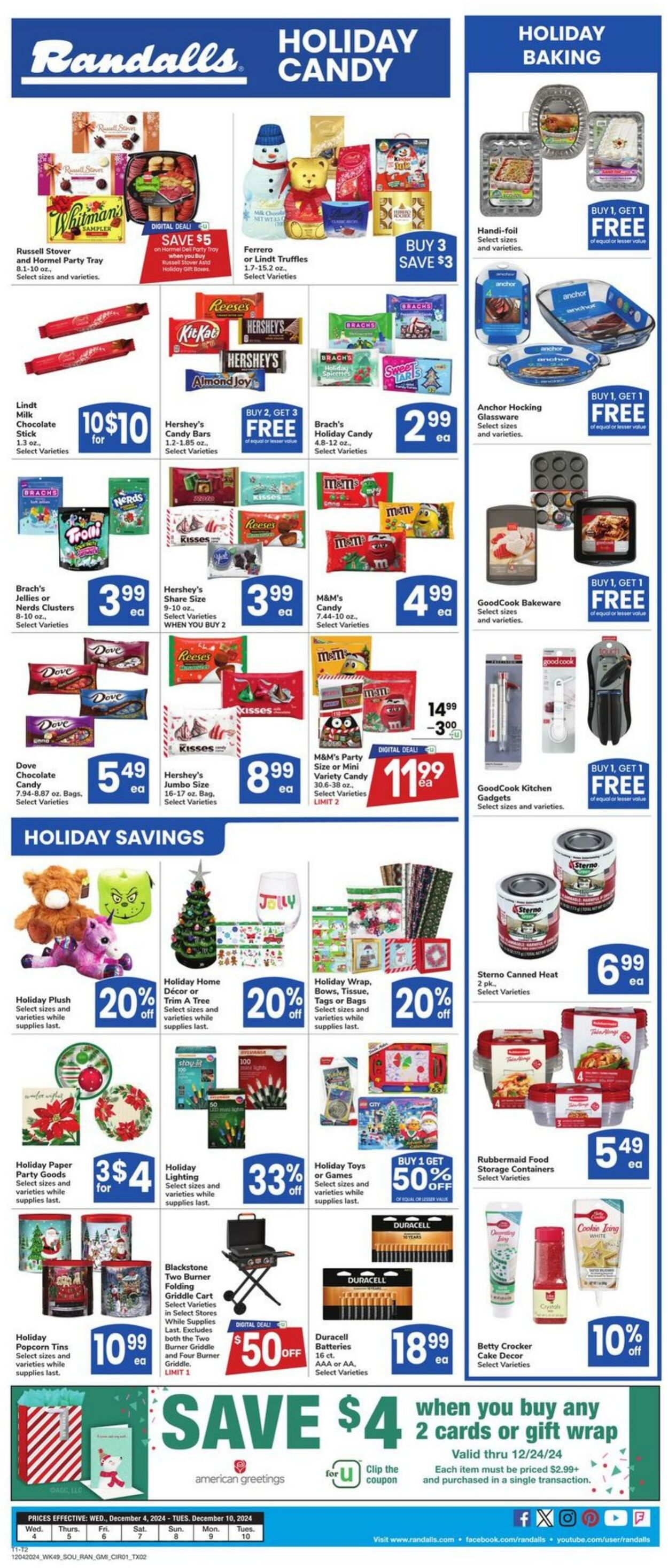 Weekly ad Randalls 12/04/2024 - 12/10/2024