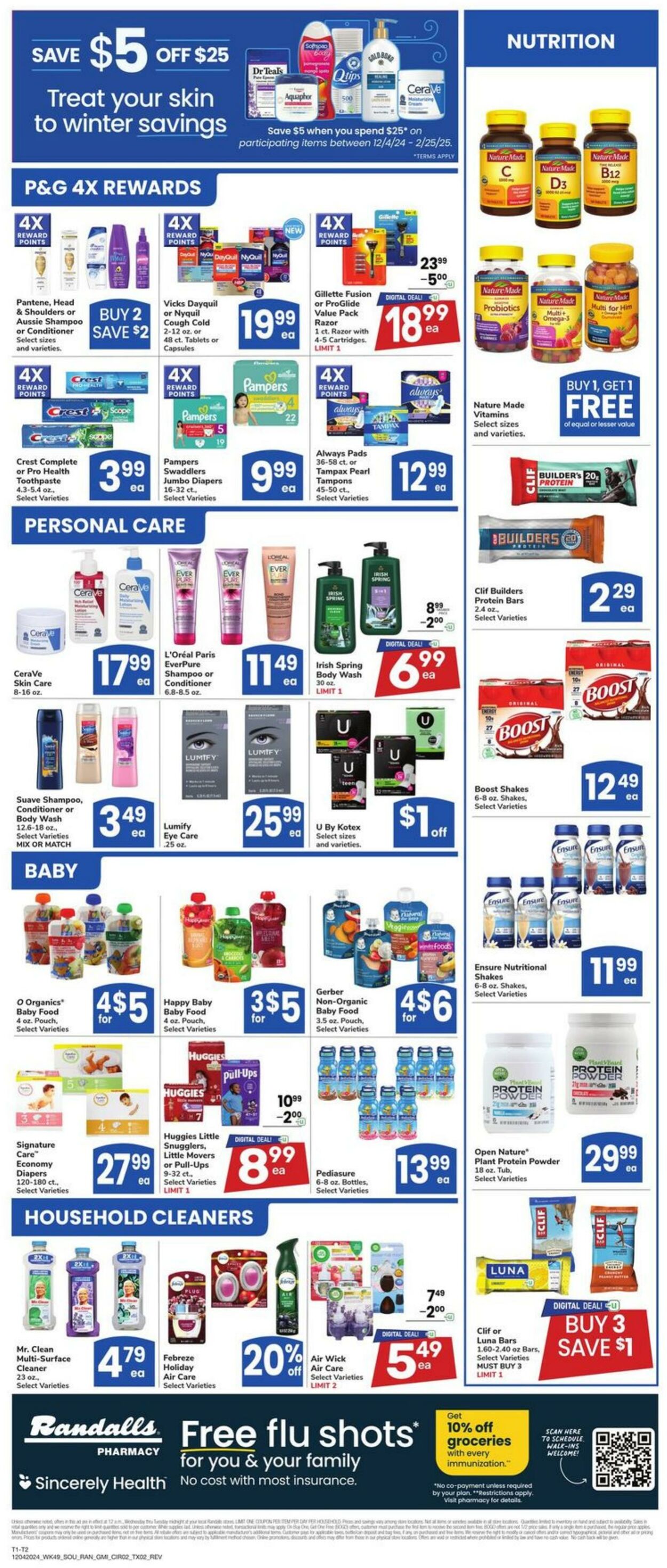 Weekly ad Randalls 12/04/2024 - 12/10/2024