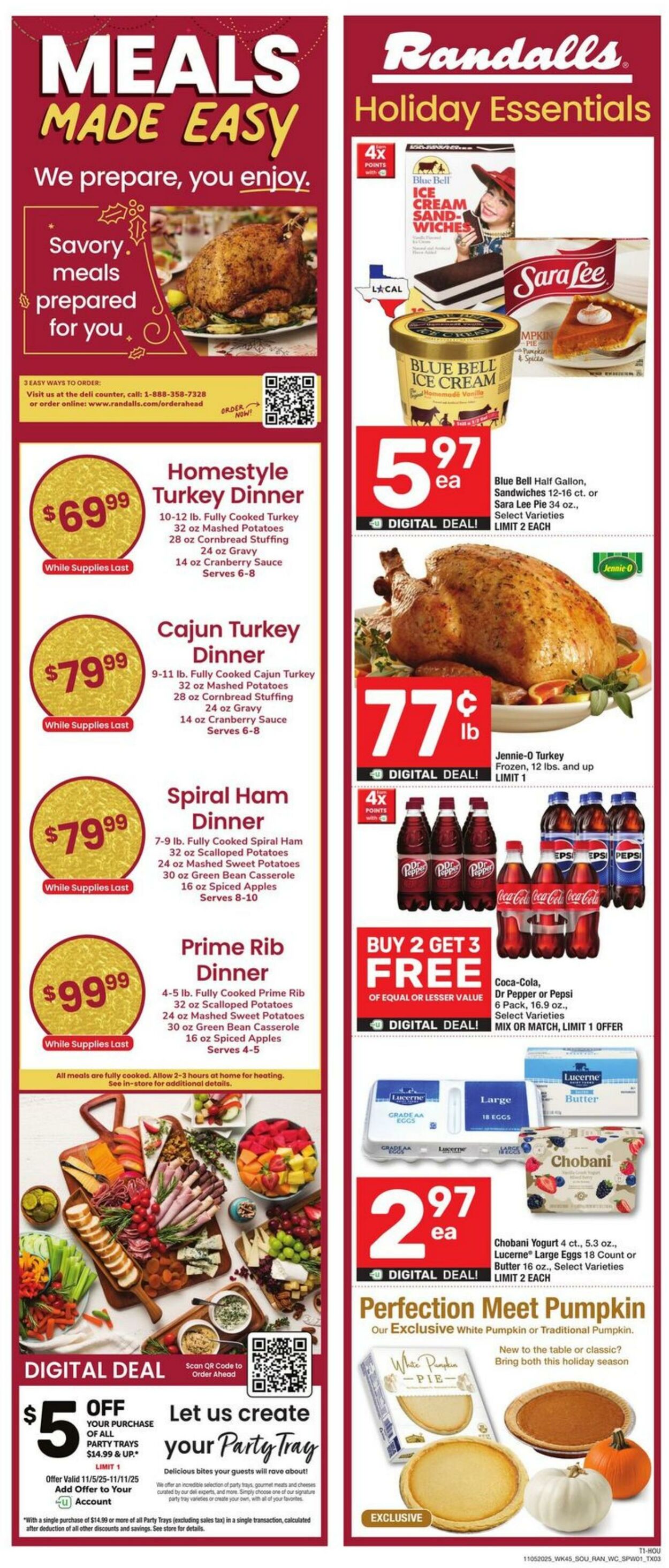 Weekly ad Randalls 11/05/2025 - 11/11/2025