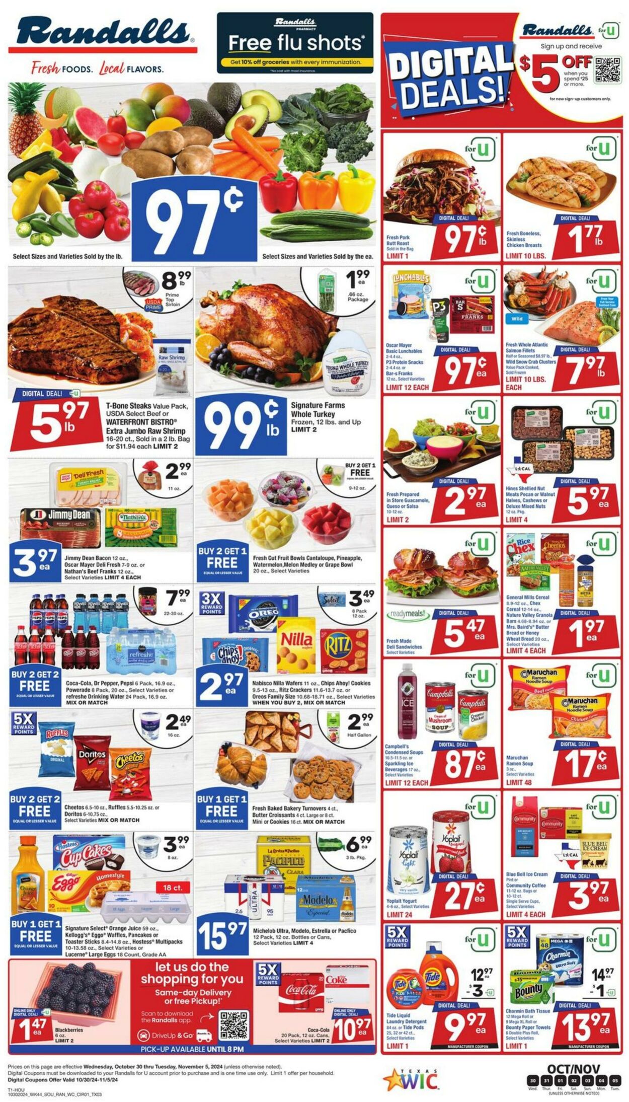 Randalls Promotional weekly ads