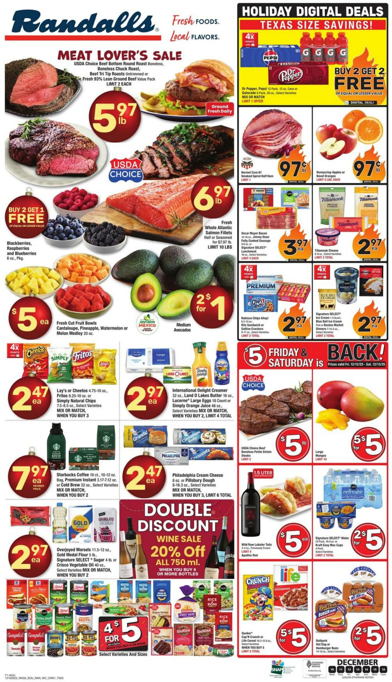Weekly ad Randalls 12/10/2025 - 12/16/2025