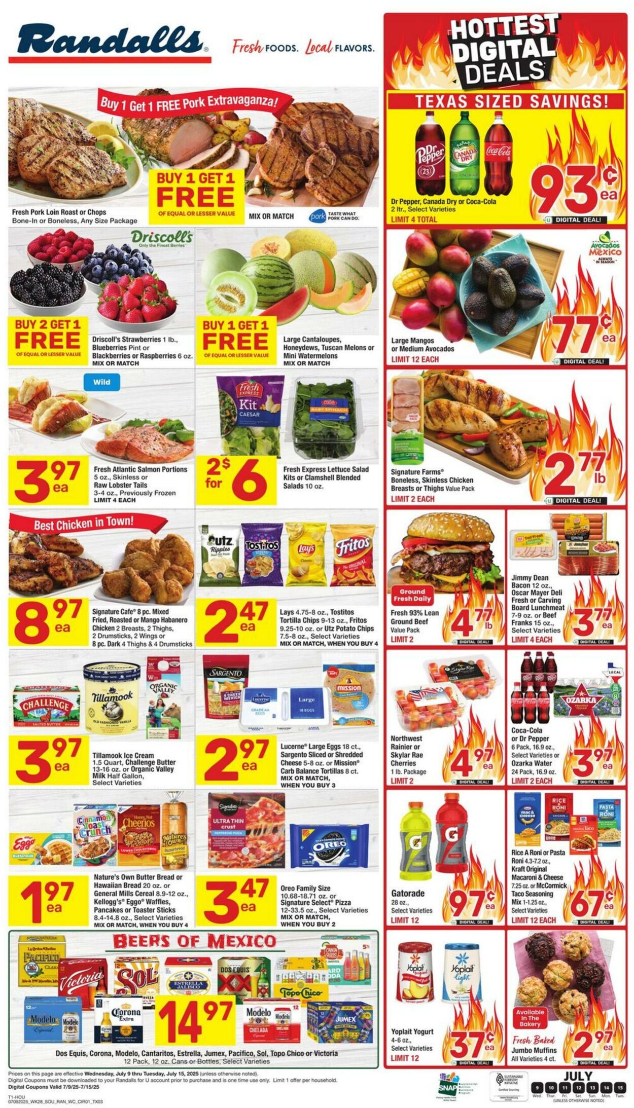 Weekly ad Randalls 07/09/2025 - 07/15/2025