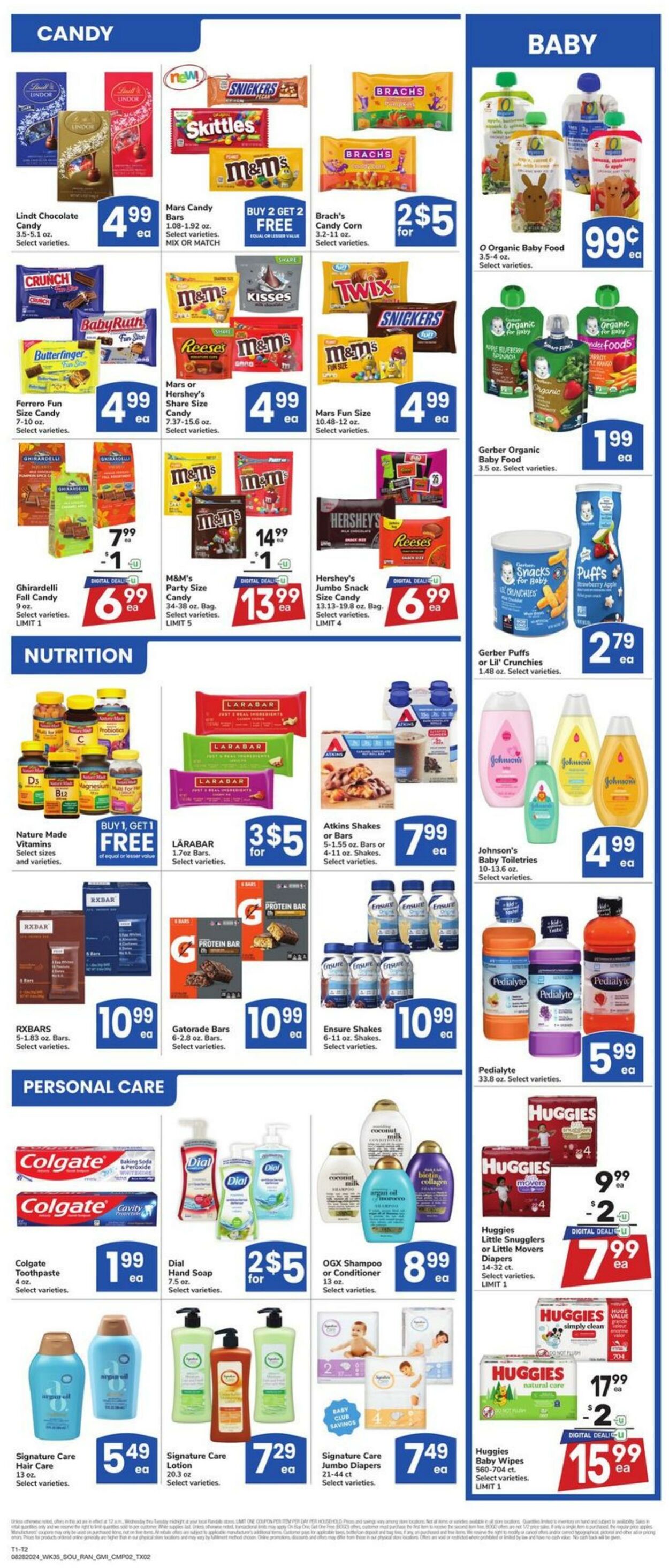 Weekly ad Randalls 08/28/2024 - 09/03/2024