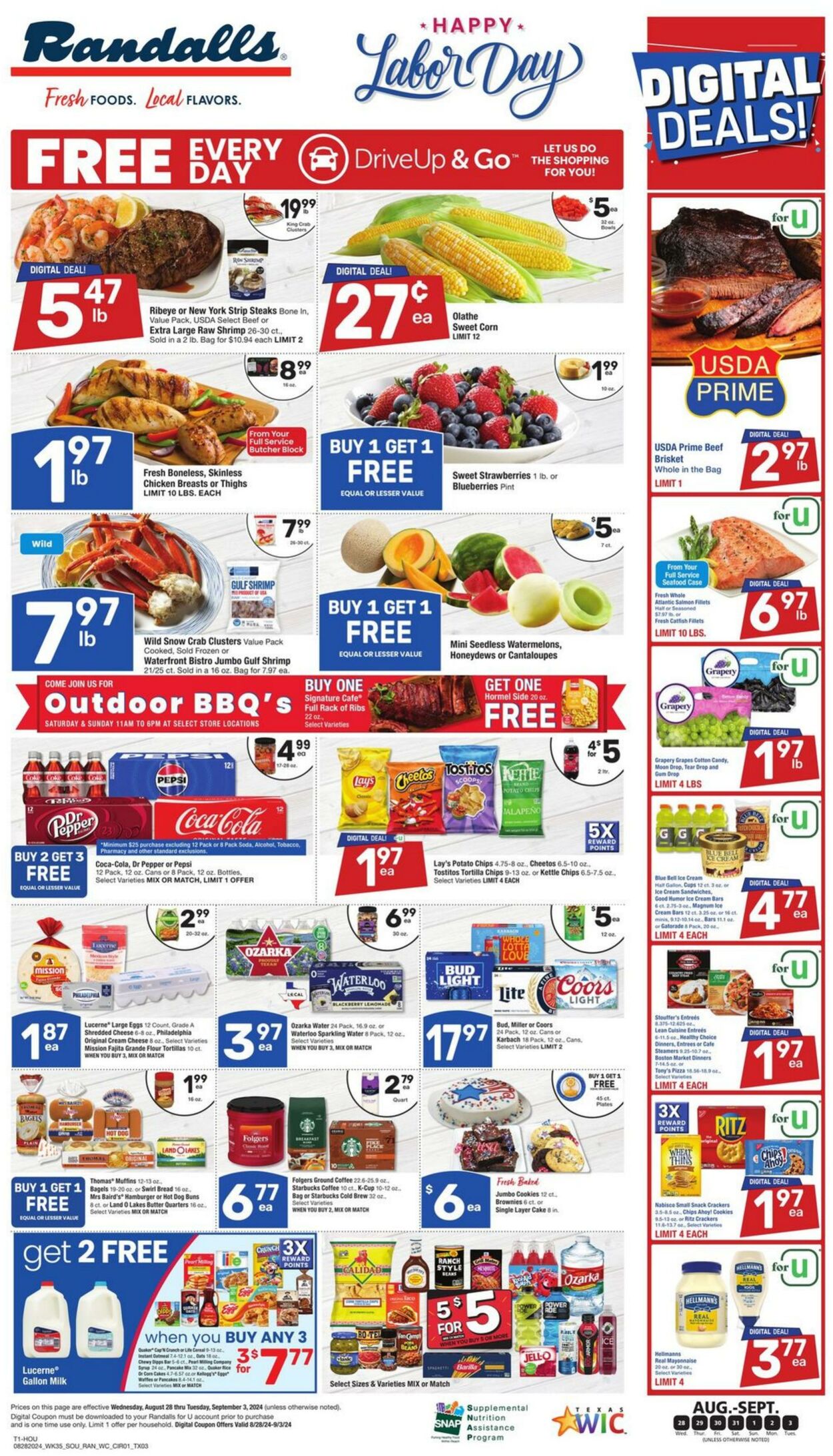 Weekly ad Randalls 08/28/2024 - 09/03/2024