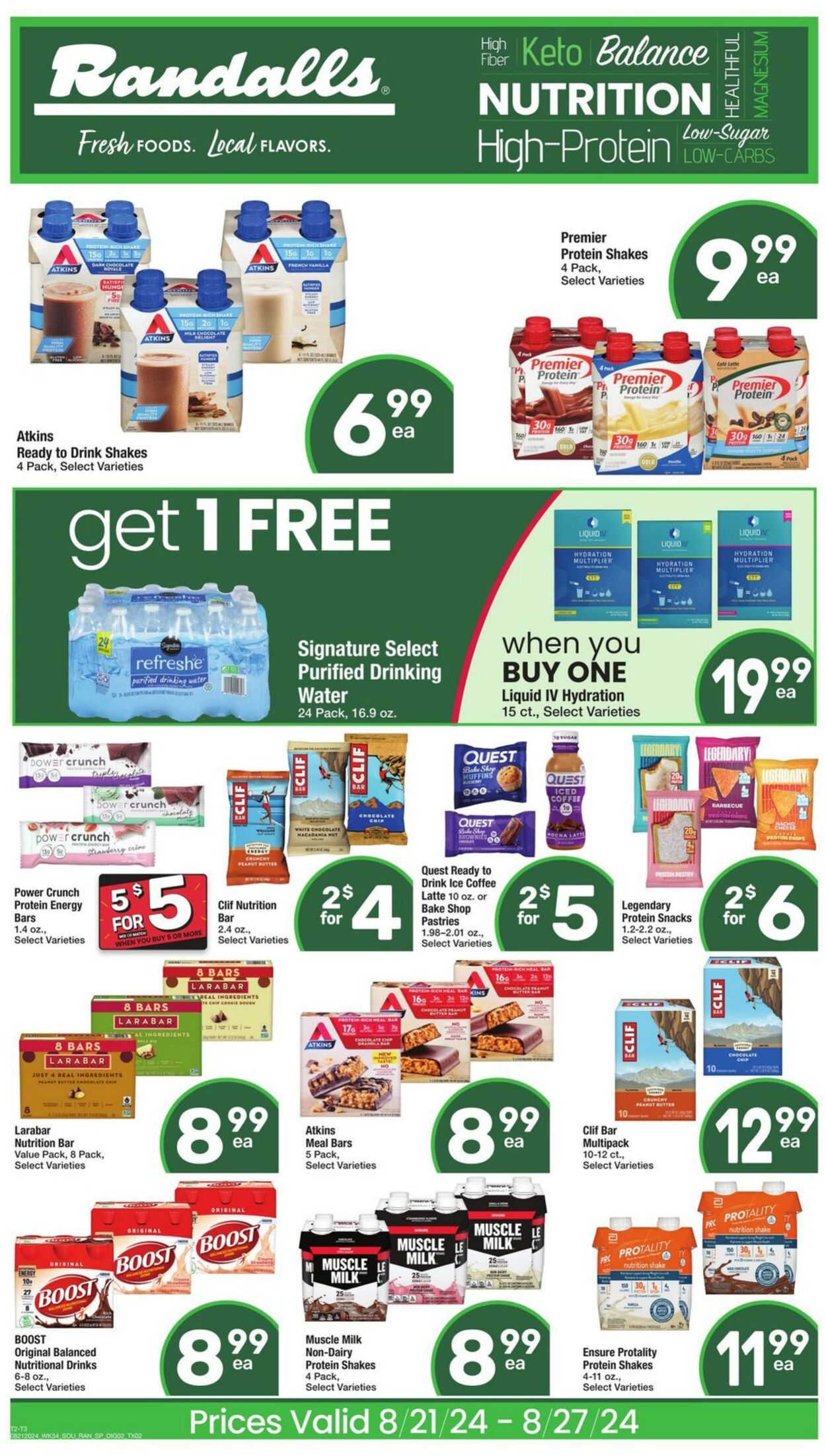 Weekly ad Randalls 08/21/2024 - 08/27/2024