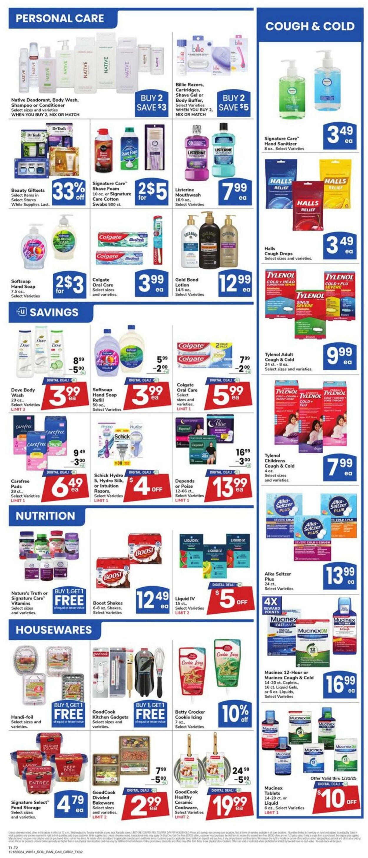 Weekly ad Randalls 12/18/2024 - 12/24/2024