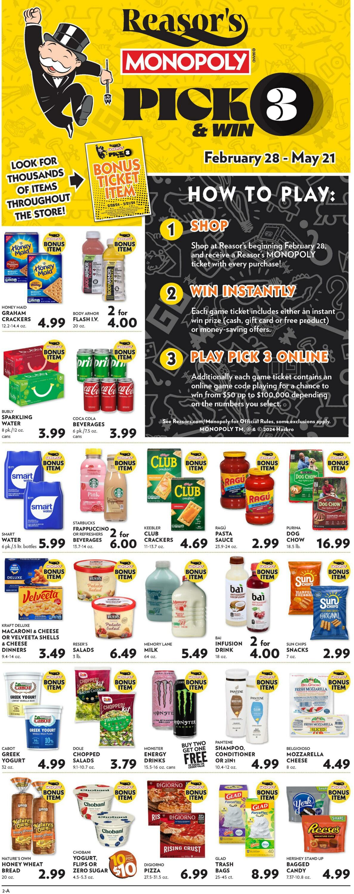 Weekly ad Reasor's 04/03/2024 - 04/09/2024