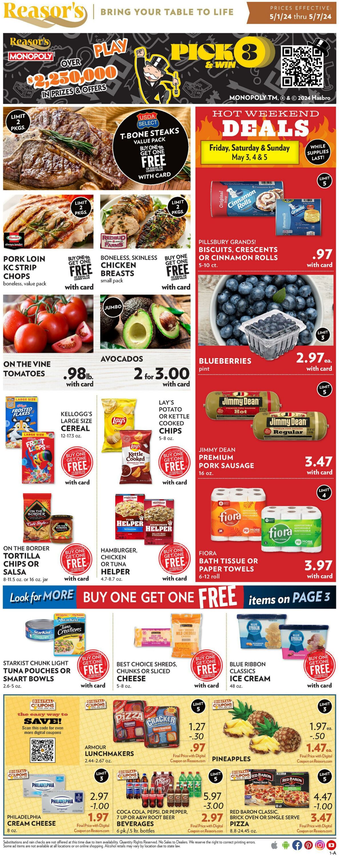 Reasor's Promotional weekly ads