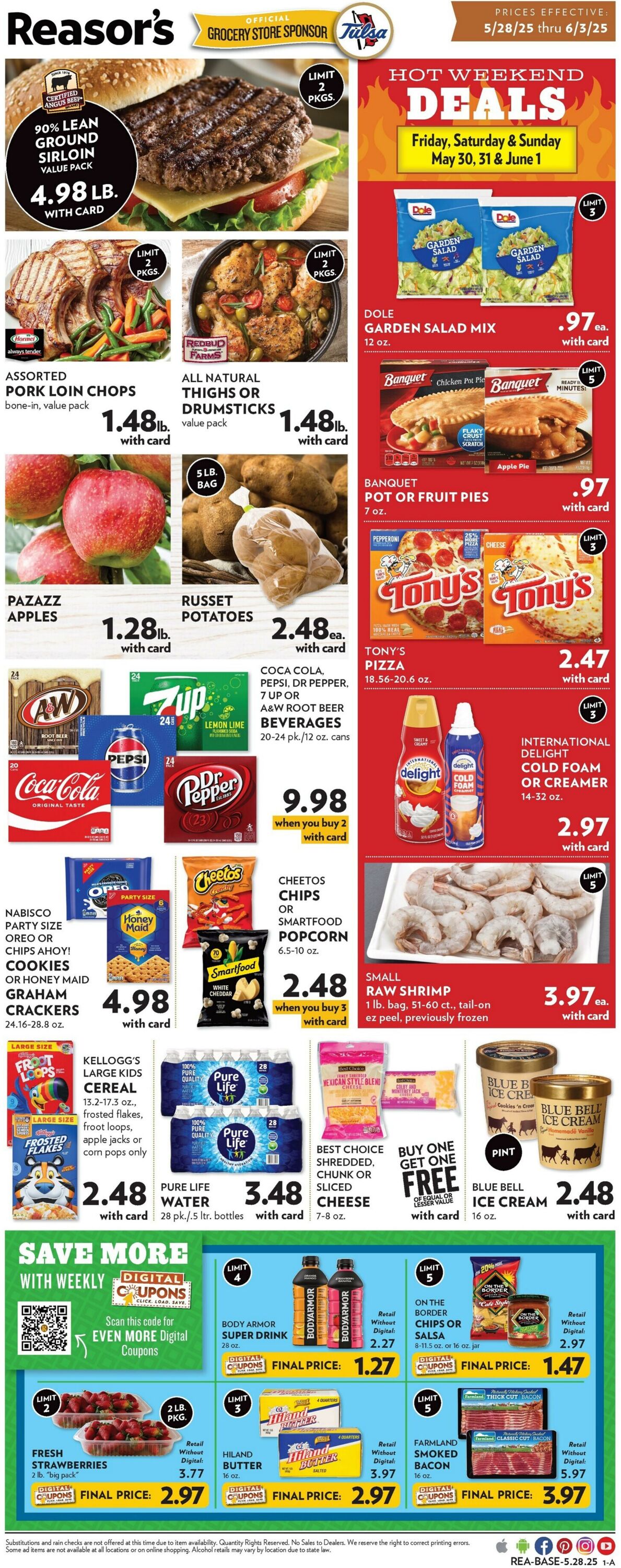 Weekly ad Reasor's 05/28/2025 - 06/03/2025