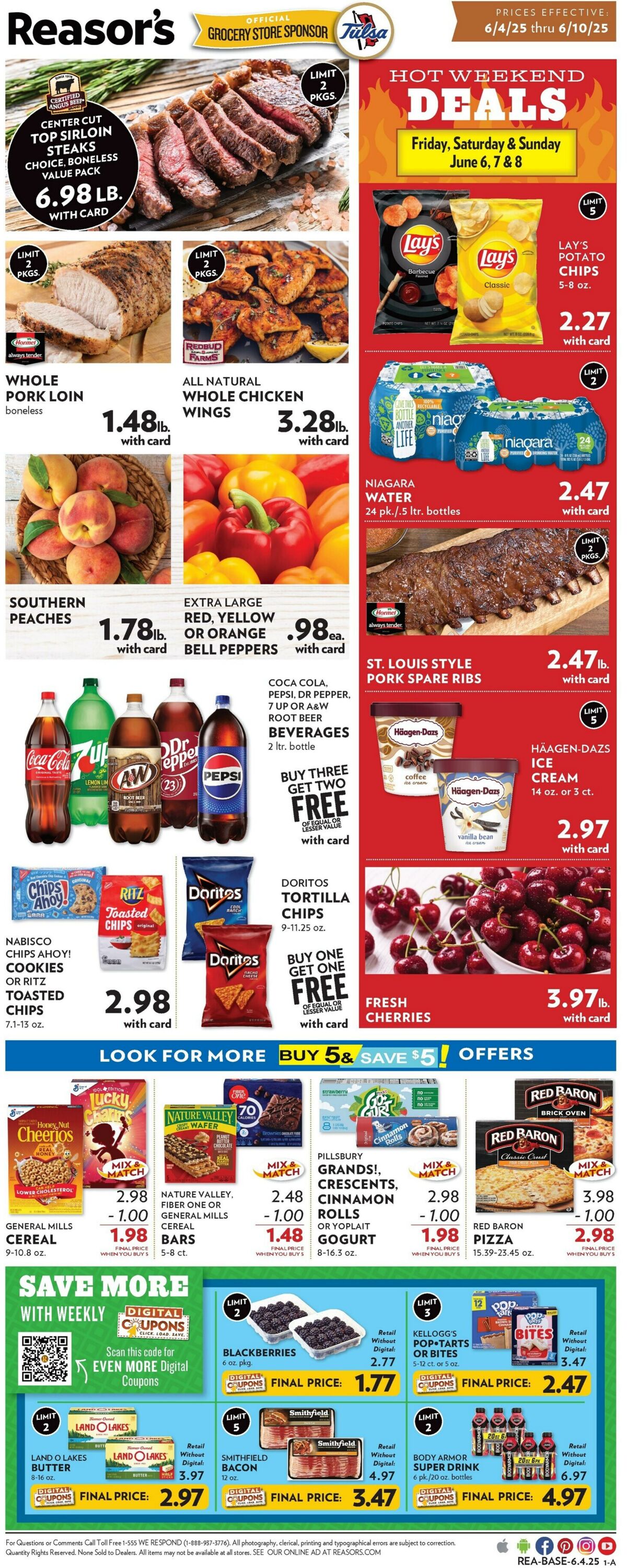 Weekly ad Reasor's 06/04/2025 - 06/10/2025