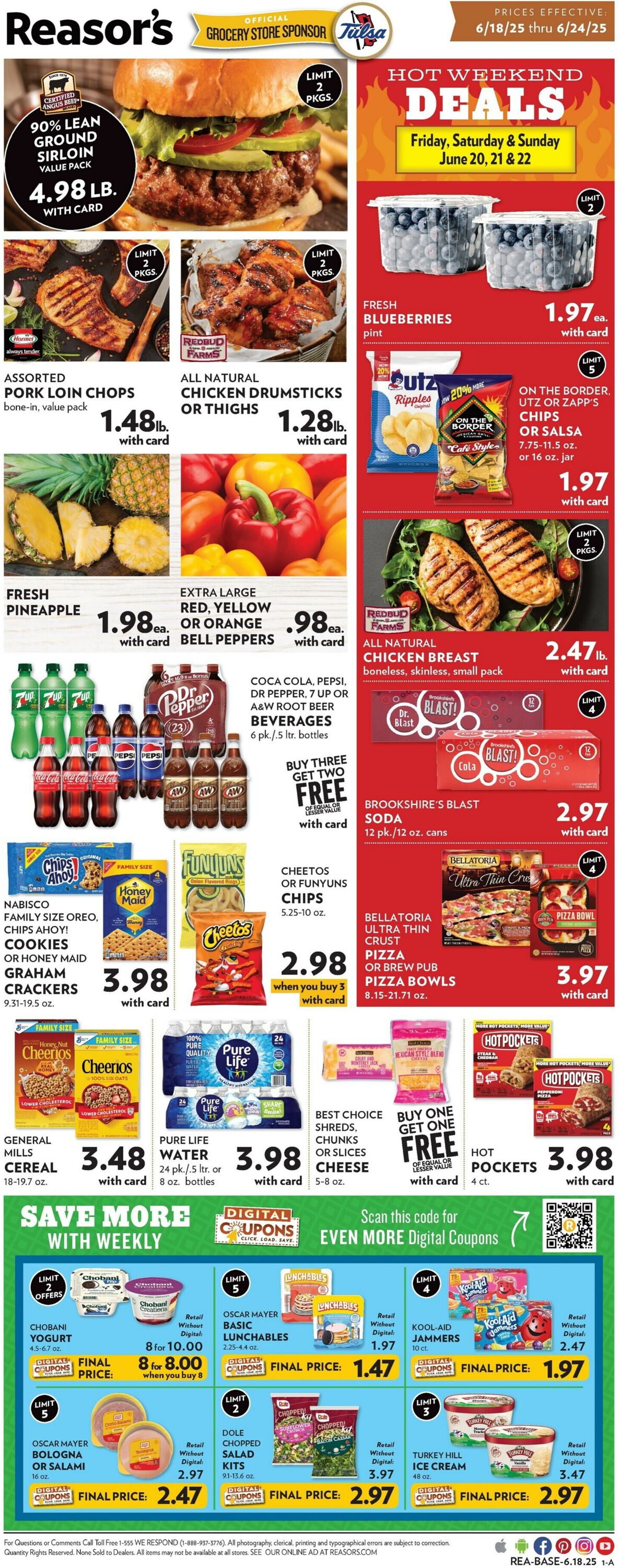 Weekly ad Reasor's 06/18/2025 - 06/24/2025