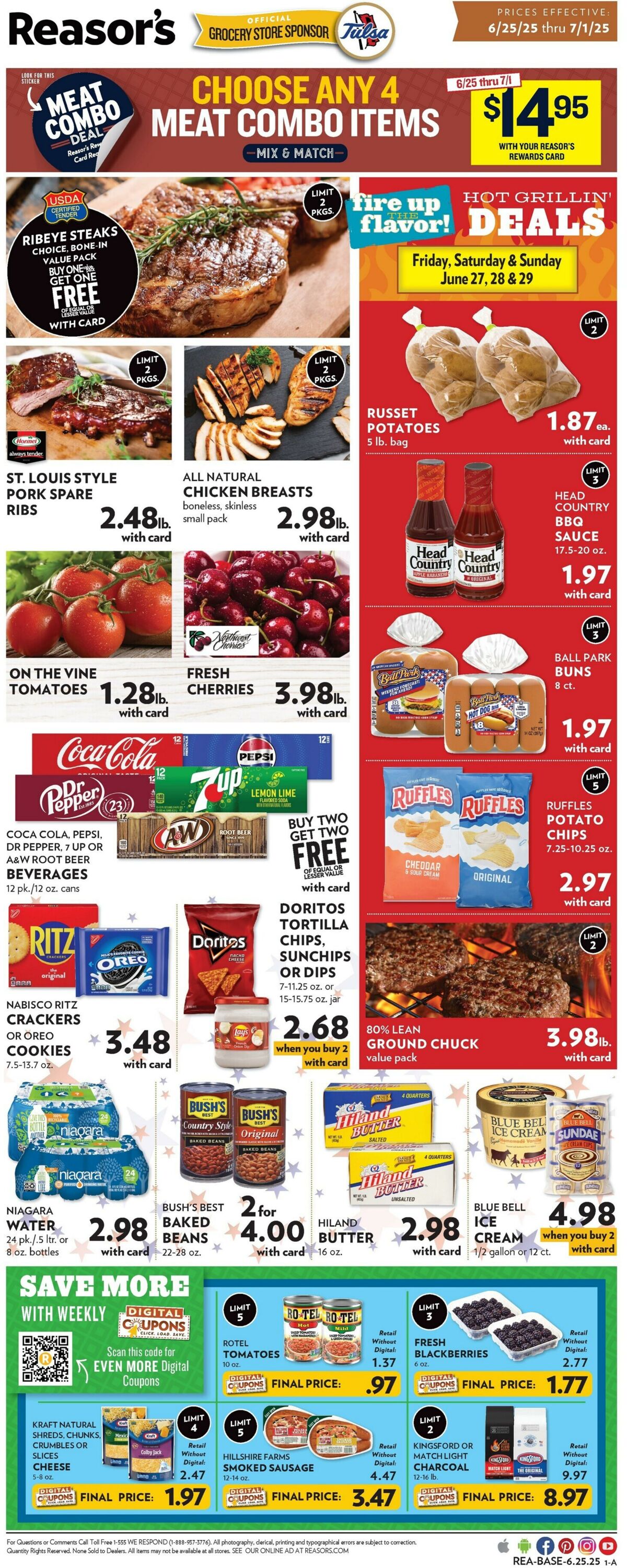 Weekly ad Reasor's 06/25/2025 - 07/01/2025