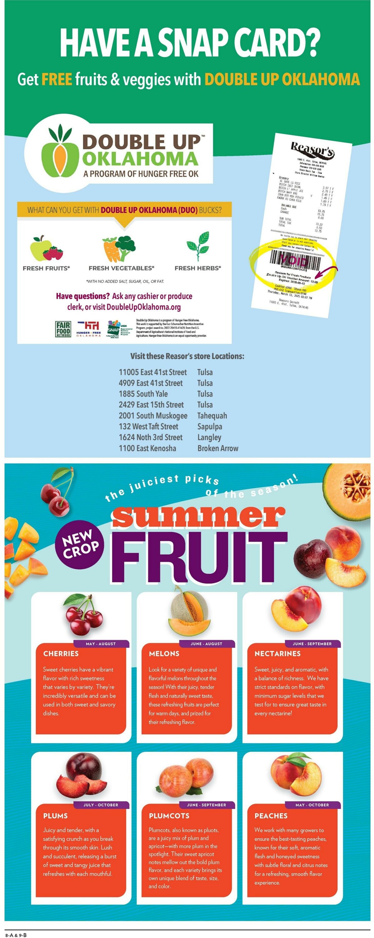 Weekly ad Reasor's 07/09/2025 - 07/15/2025
